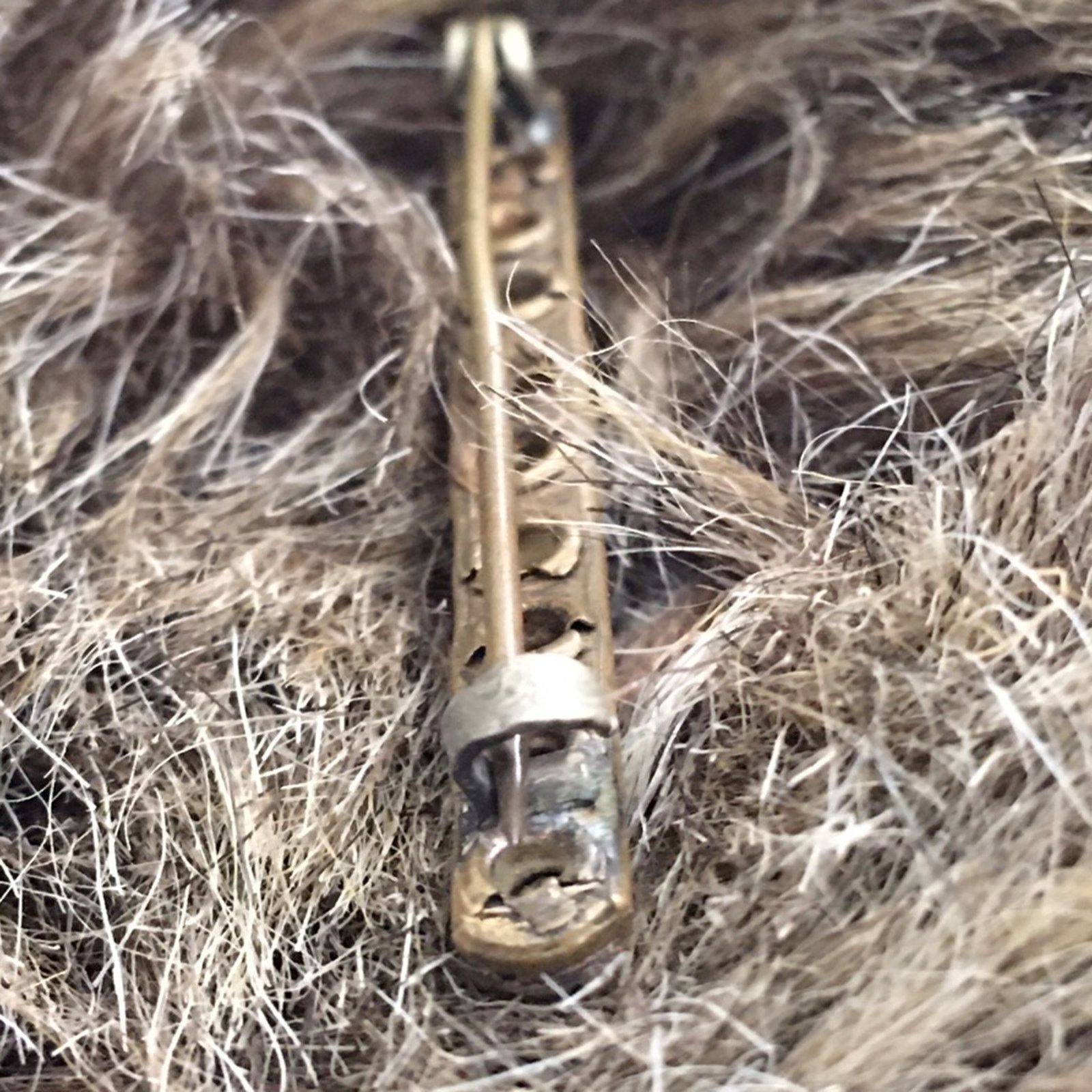 Vintage Antique Edwardian clear paste stone brooch pin Size ONE SIZE - 7 Thumbnail