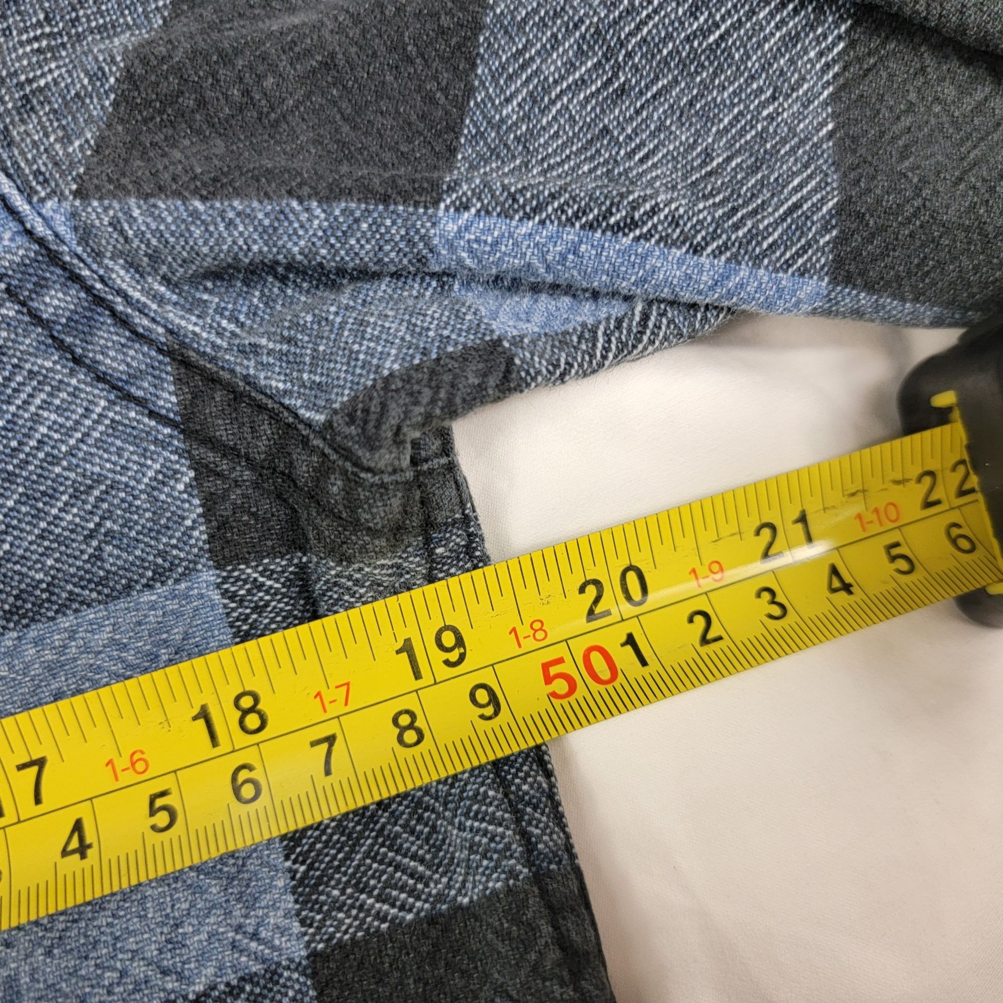 The Hundreds The Hundreds Mens Medium Blue Black Plaid Long Sleeve Button Size US M / EU 48-50 / 2 - 7 Thumbnail