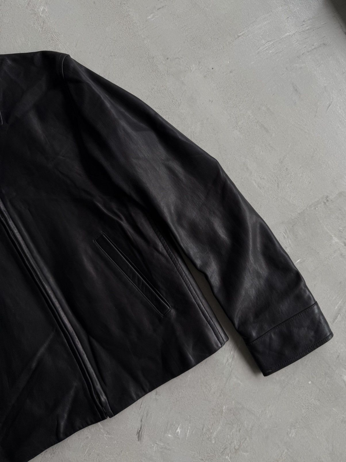 Gucci Gucci - Tom Ford Era Biker Leather Jacket Size US S / EU 44-46 / 1 - 3 Thumbnail