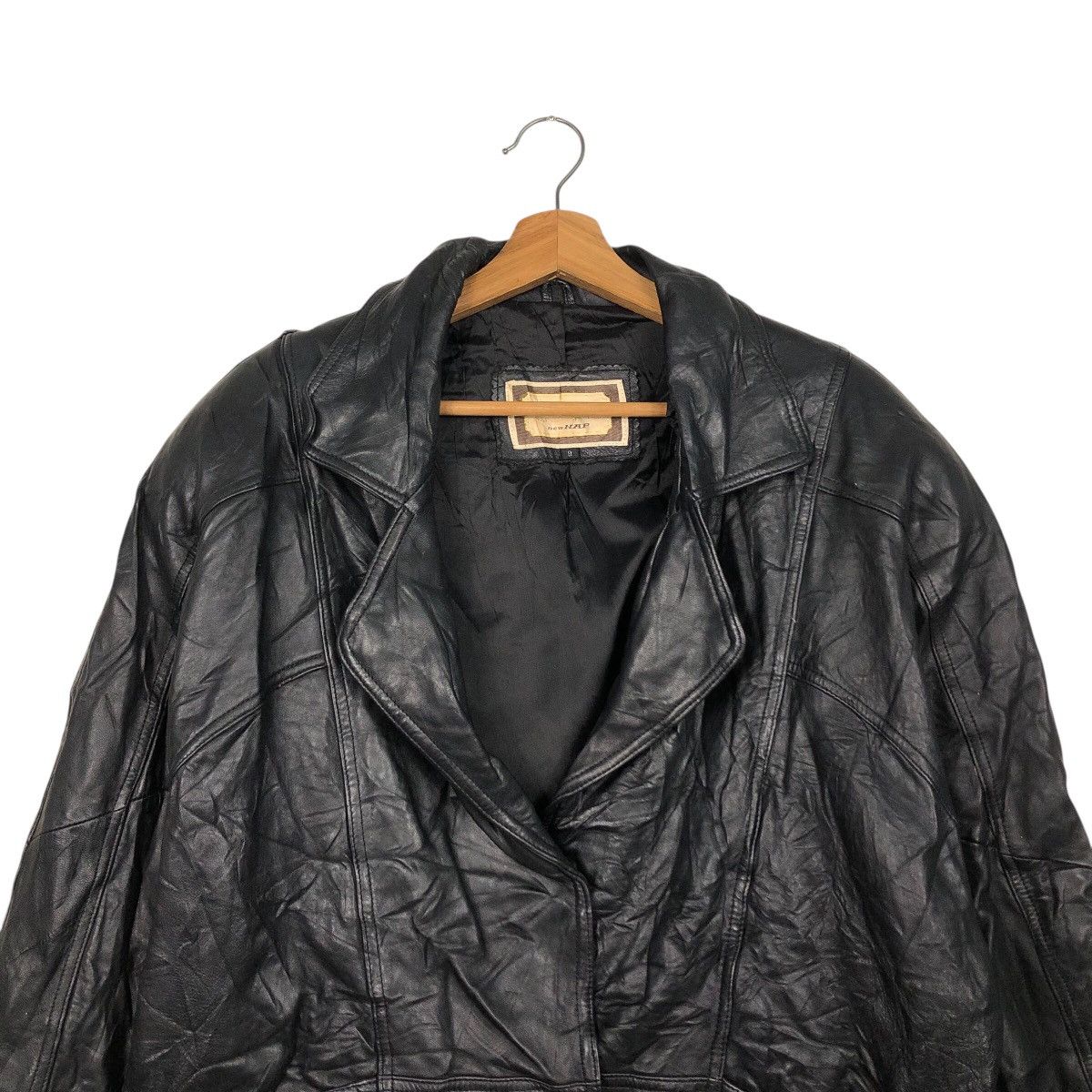 Japanese Brand 📌Vintage Chore Leather Jacket Elcoint Issey Miyake Size US M / EU 48-50 / 2 - 4 Thumbnail