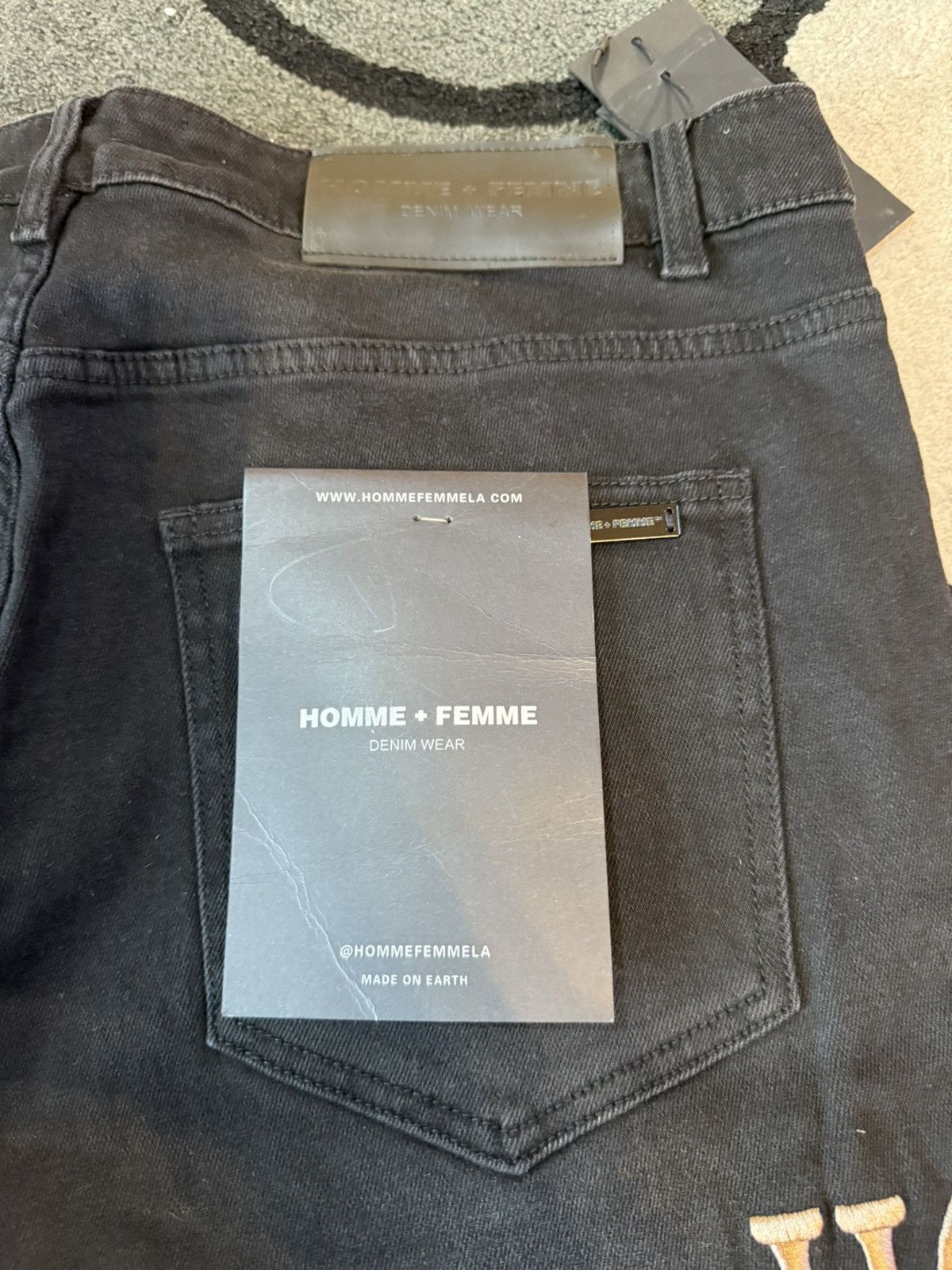 Homme + Femme La Homme Femme Jeans Size US 38 / EU 54 - 6 Thumbnail
