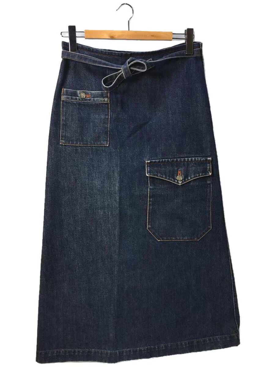 Jean Paul Gaultier Multi Pocket Denim Maxi Skirt Size 30" / US 8 / IT 44 - 1 Thumbnail