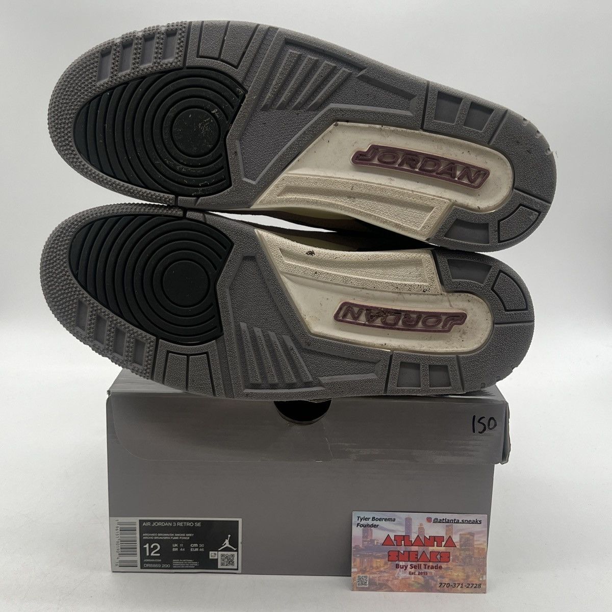 Jordan Brand Air Jordan 3 winterized Size US 12 / EU 45 - 8 Thumbnail