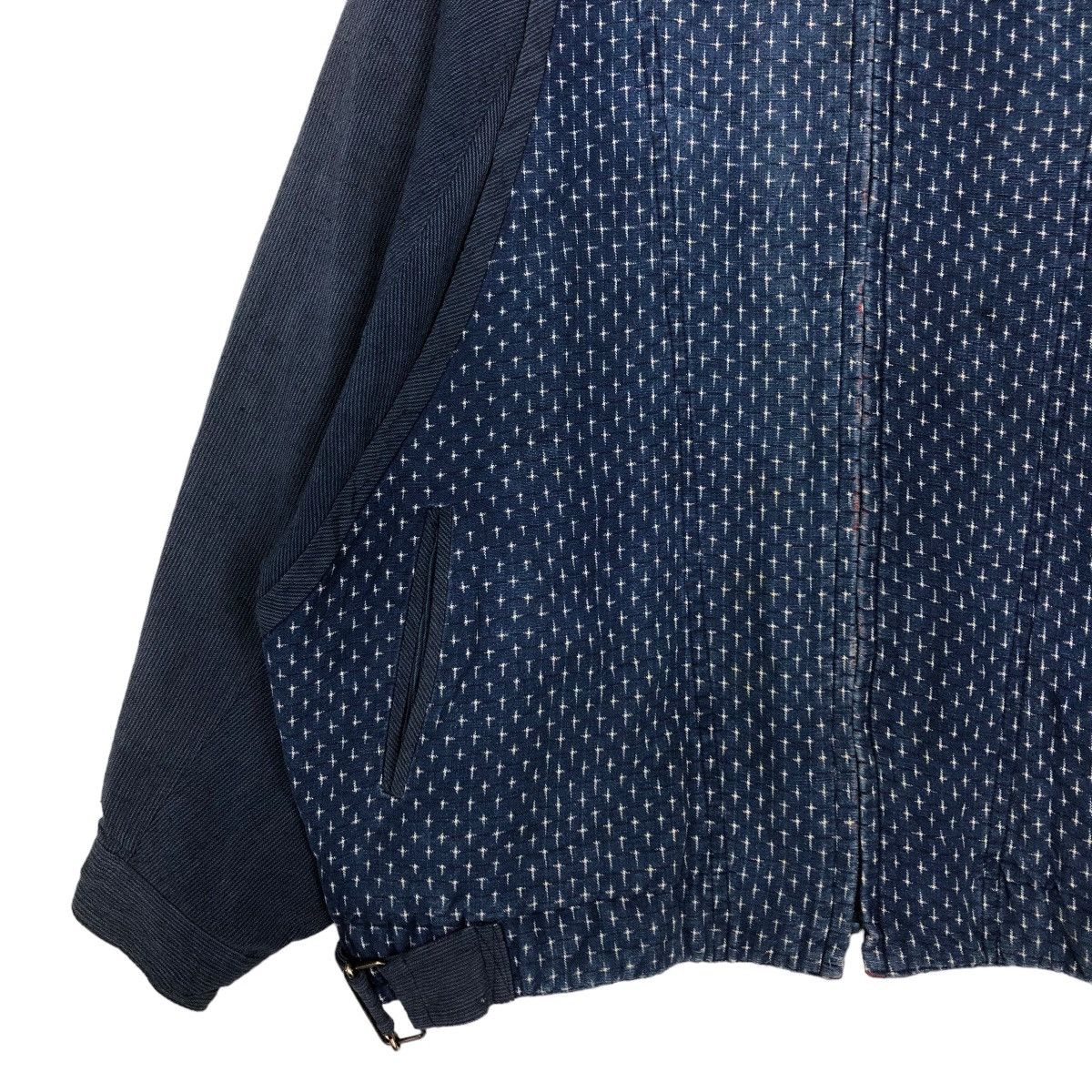 Japanese Brand 🔥Vintage Indigo Blur Blue Denim Jacket Button Japan Made Size US M / EU 48-50 / 2 - 4 Thumbnail