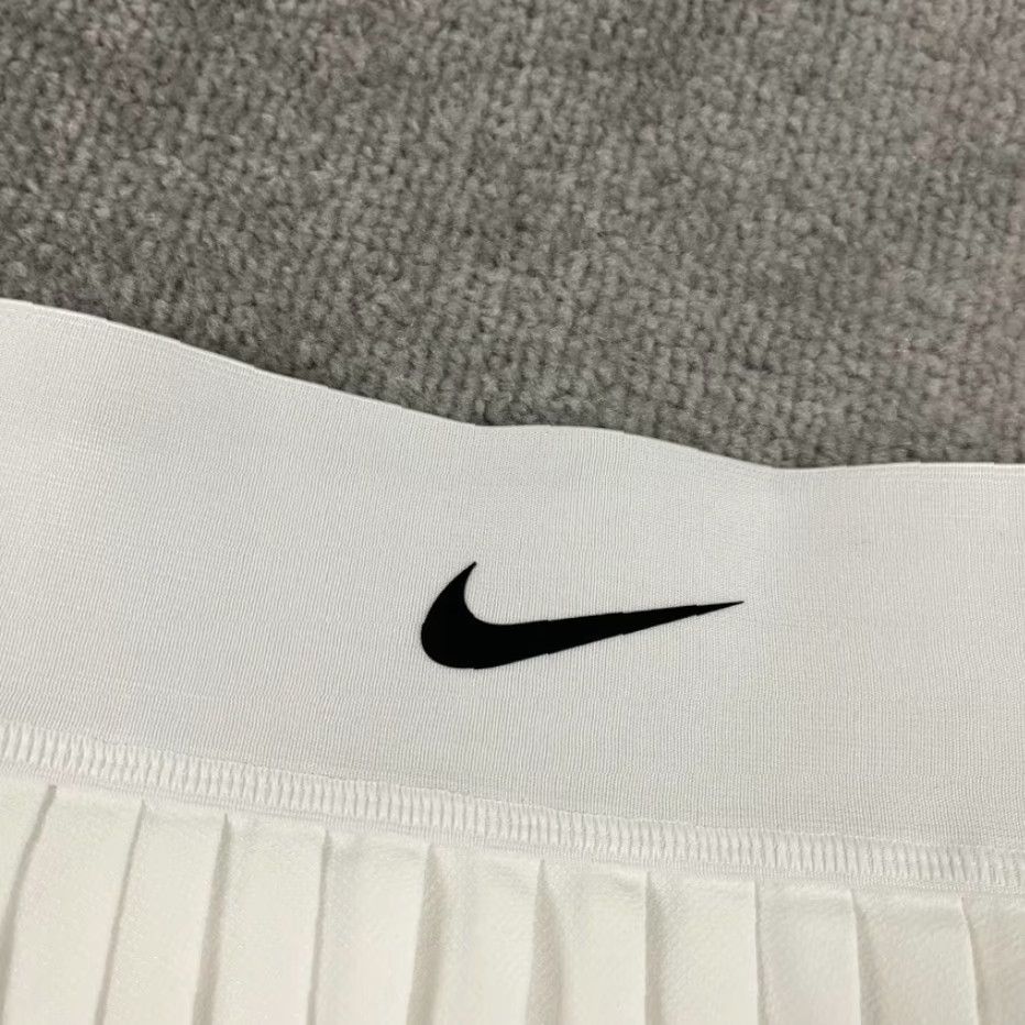 Nike Nike Skort Skirt Womens XL White Golf Tennis Core Advantage Pleated DR6849-100 Size 40" / US 18 - 2 Thumbnail