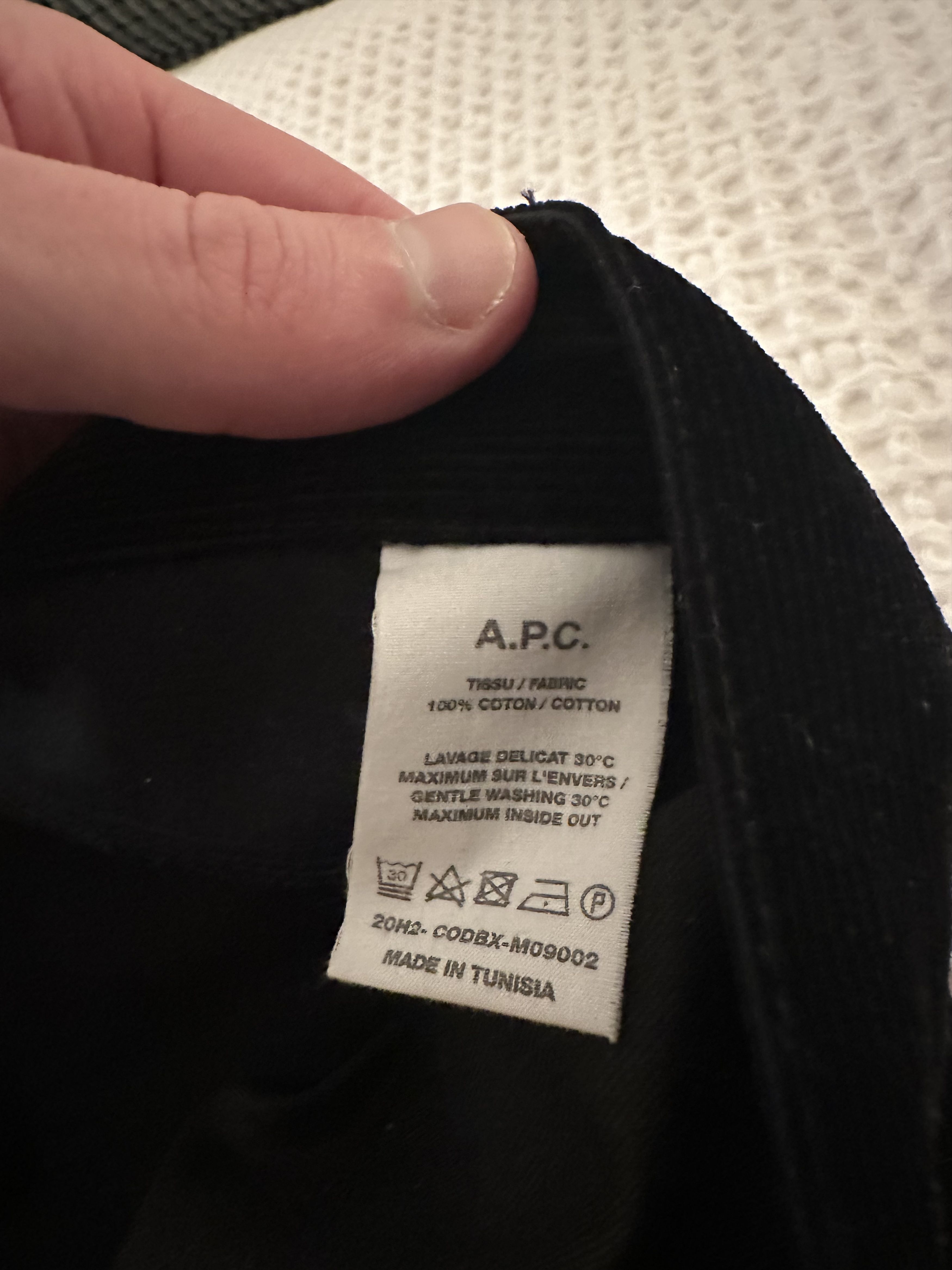 A.P.C. APC Black Corduroy Pants Size US 29 - 3 Thumbnail