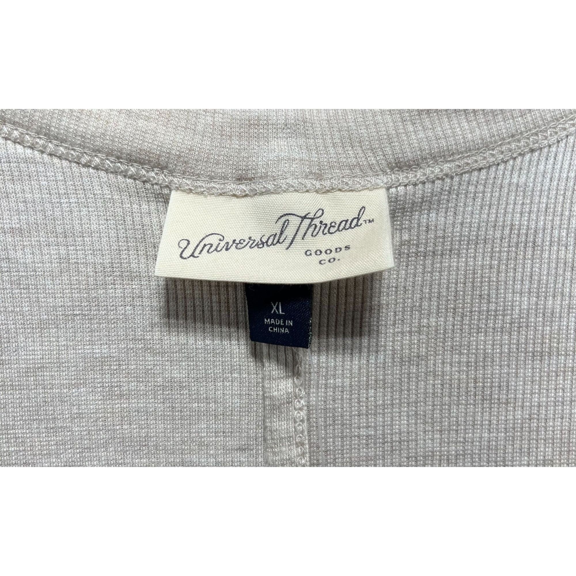 Other Universal Thread - Women's Ribbed Long Sleeve Scoopneck T-Sh Size XL / US 12-14 / IT 48-50 - 11 Thumbnail