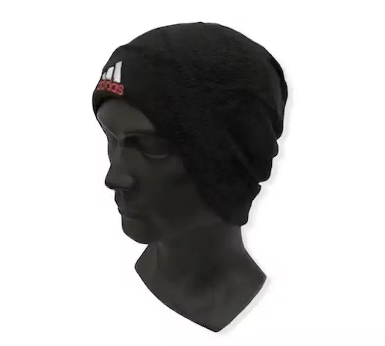 Adidas Vintage Adidas Big Logo beanie Hat Size ONE SIZE - 2 Thumbnail