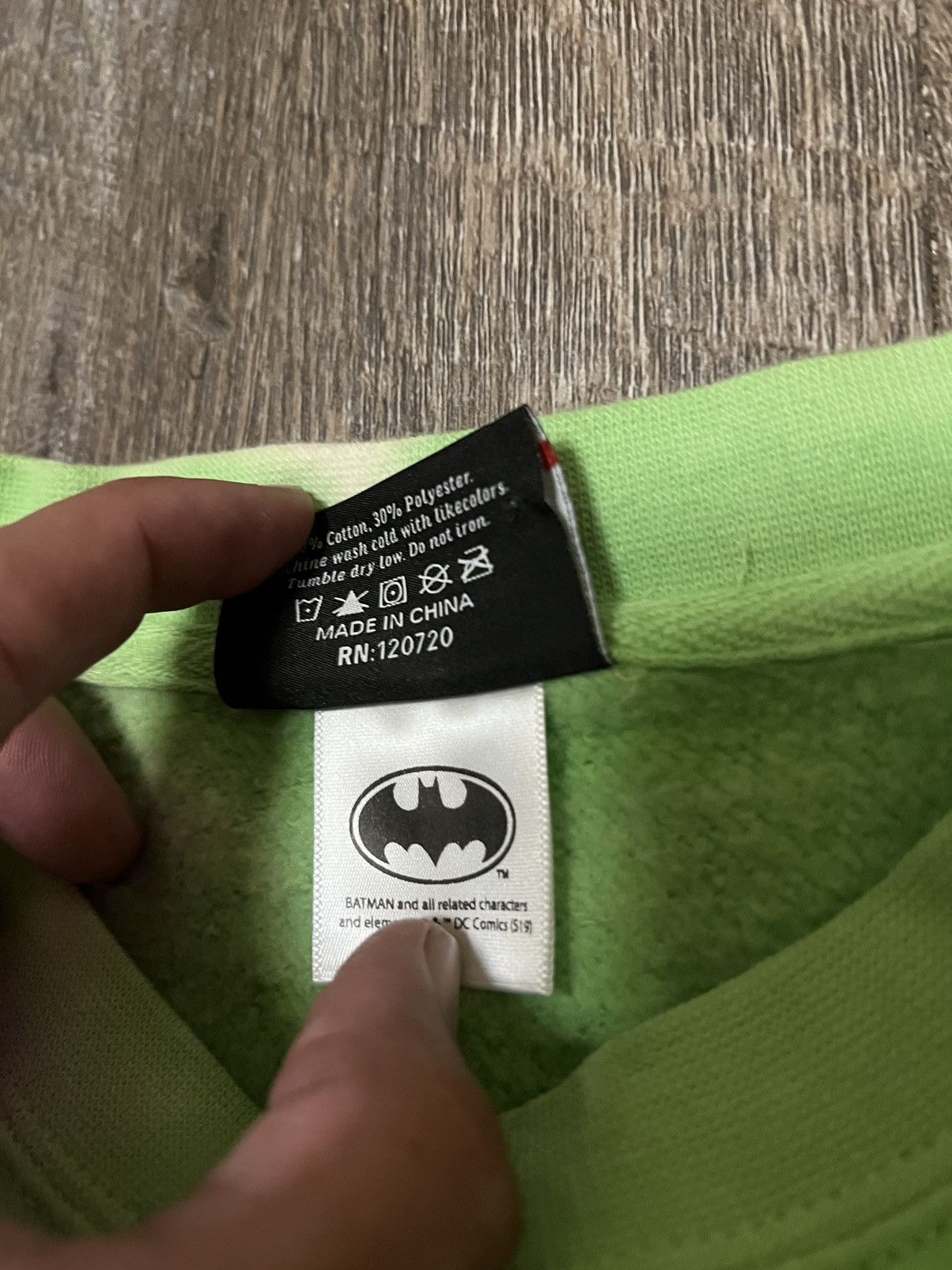 DC Comics × The Hundreds The Hundreds x The Dark Knight Joker Crewneck Sweater 21x24 Size US S / EU 44-46 / 1 - 5 Thumbnail