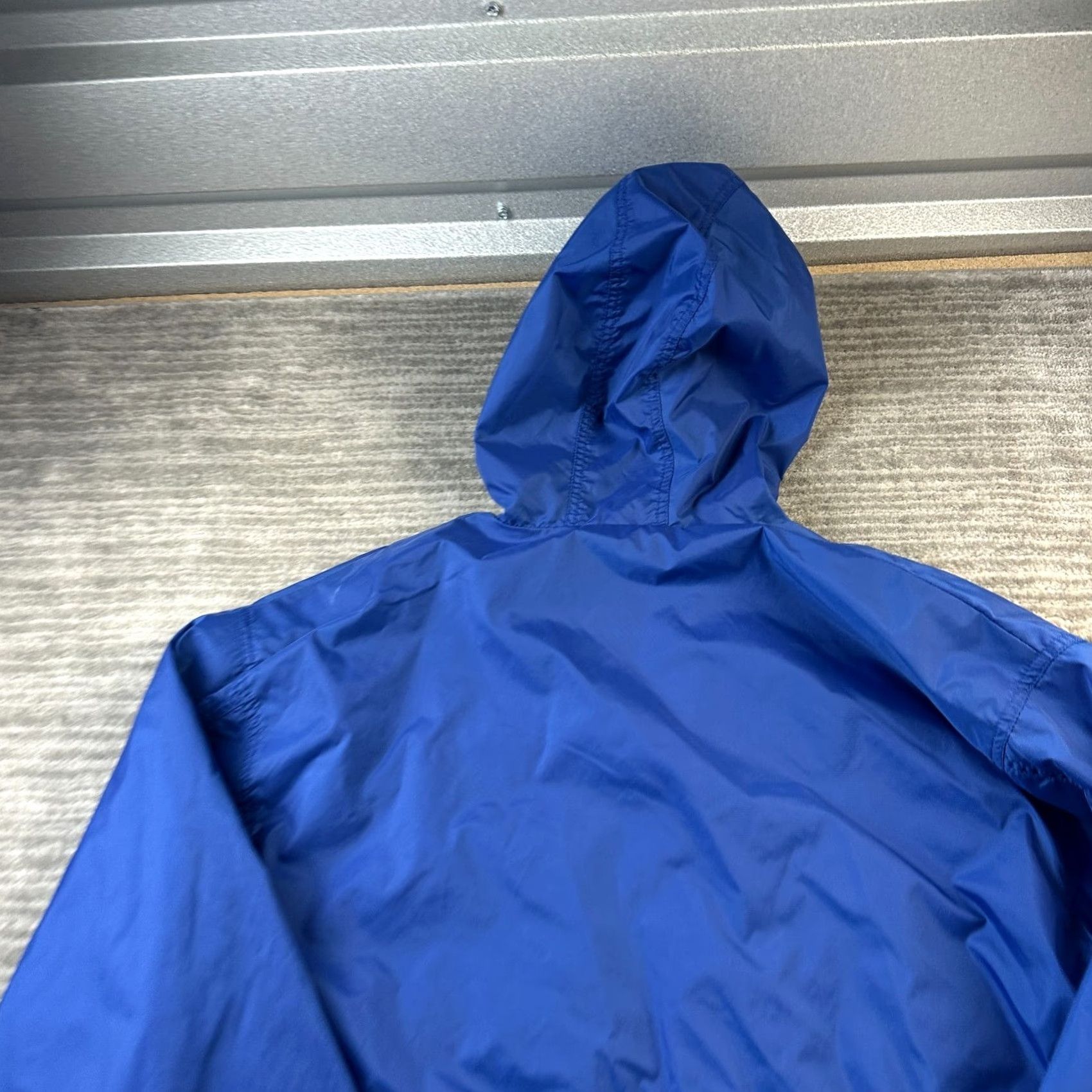 Nike VINTAGE Nike Jacket Mens M Blue Windbreaker Hoodie Fleece Lined Track Size US M / EU 48-50 / 2 - 5 Thumbnail