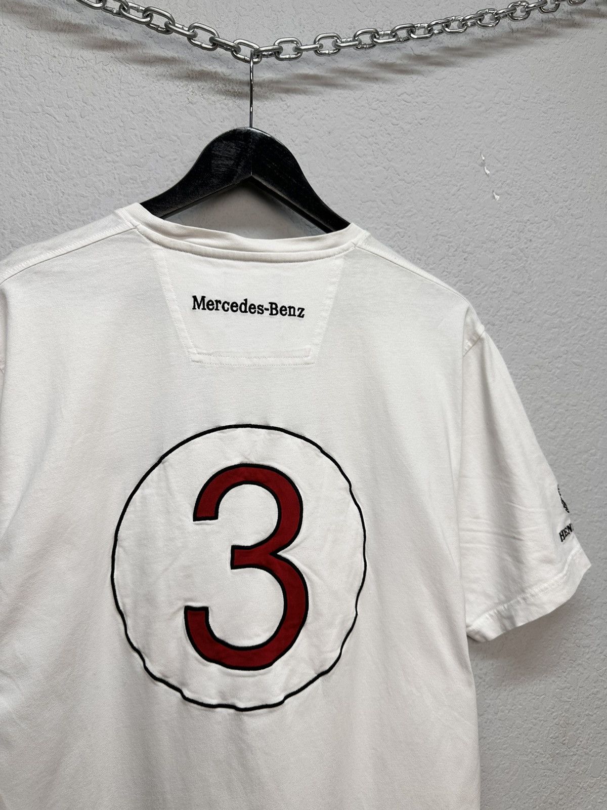 Mercedes-Benz Vintage MERCEDES BENZ MICHAEL SCHUMACHER Tee Shirt Top Size US L / EU 52-54 / 3 - 8 Thumbnail