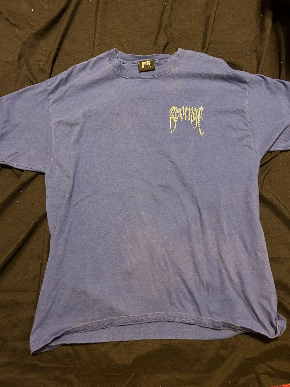 Playboy × Revenge Revenge x Playboy Blue T-Shirt Size US L / EU 52-54 / 3 - 1 Thumbnail