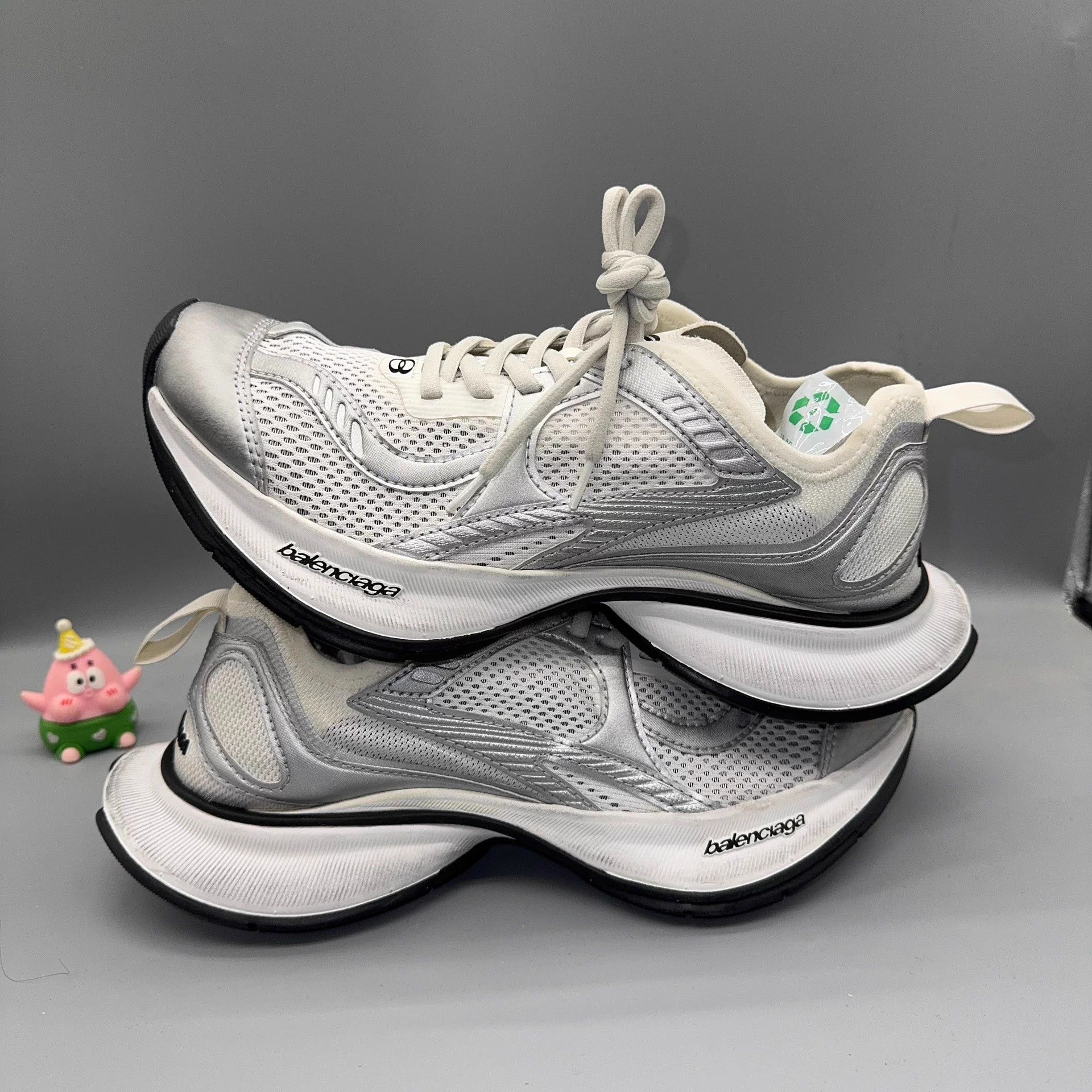 Balenciaga Balenciaga Circuit White 38 Size US 7 / IT 37 - 5 Thumbnail
