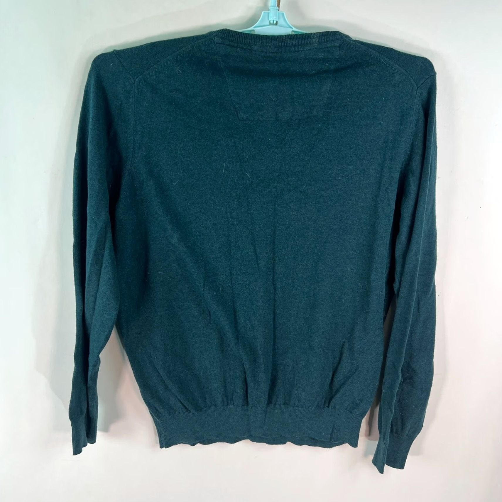 Izod Izod Mens Blue Pullover Sweater Long Sleeve Knitted Size L Casual Classic 90s Mens Knit Cotton Zipper Collared Size US L / EU 52-54 / 3 - 4 Thumbnail