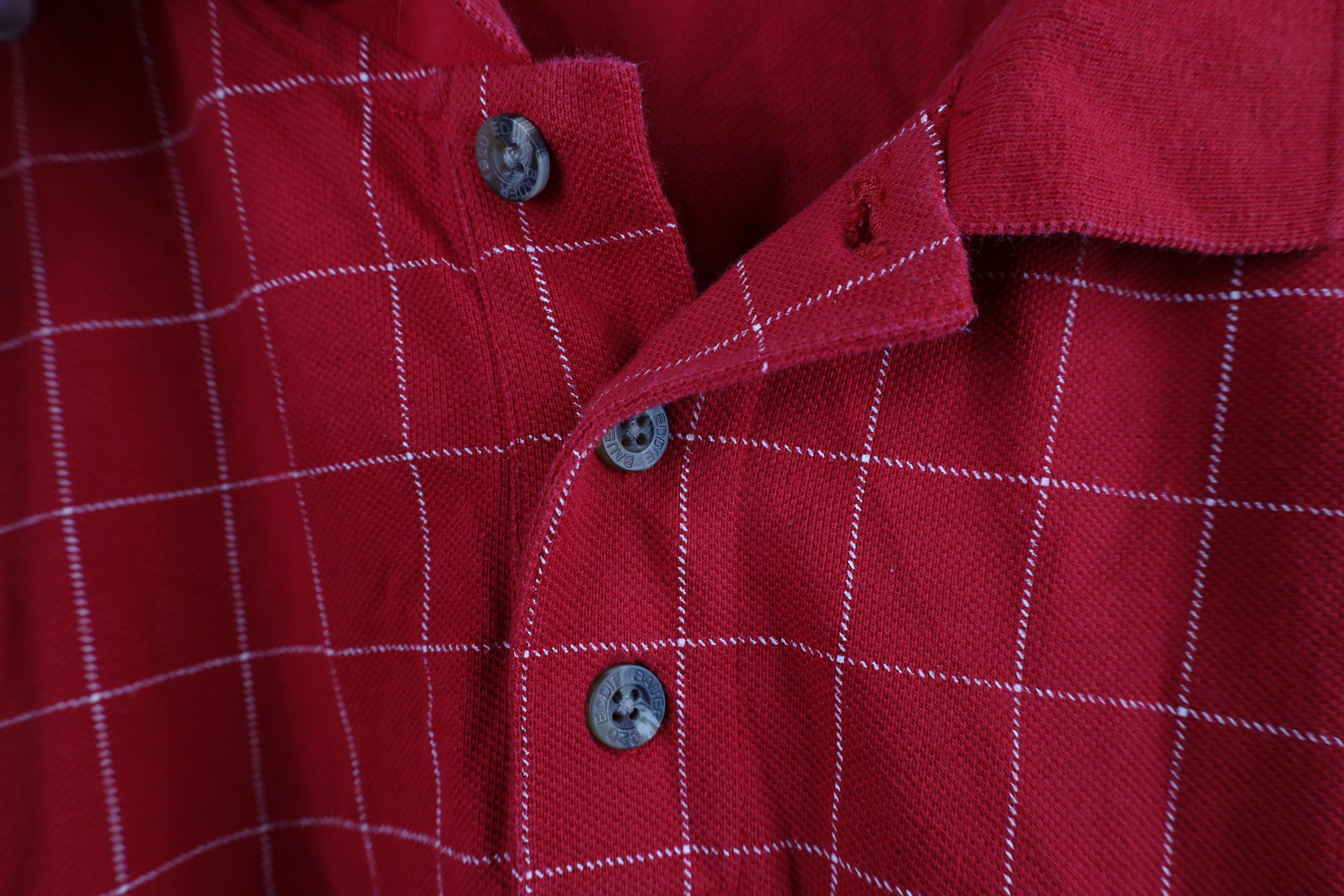 Eddie Bauer × Vintage Vintage 90s Eddie Bauer Short Sleeve Collared Polo Shirt Size US XXL / EU 58 / 5 - 4 Thumbnail
