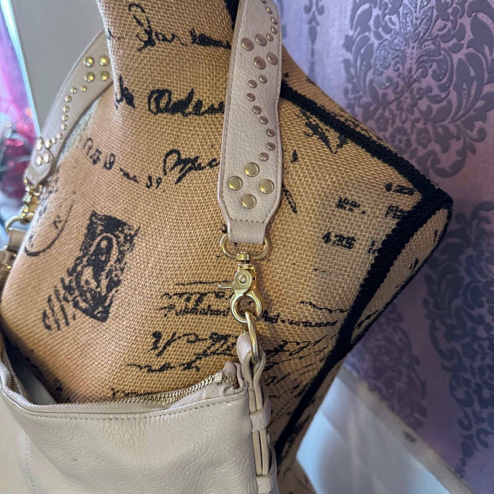 NBDN Nobrandedon Emma Fox pebbled leather handbag Size ONE SIZE - 3 Thumbnail