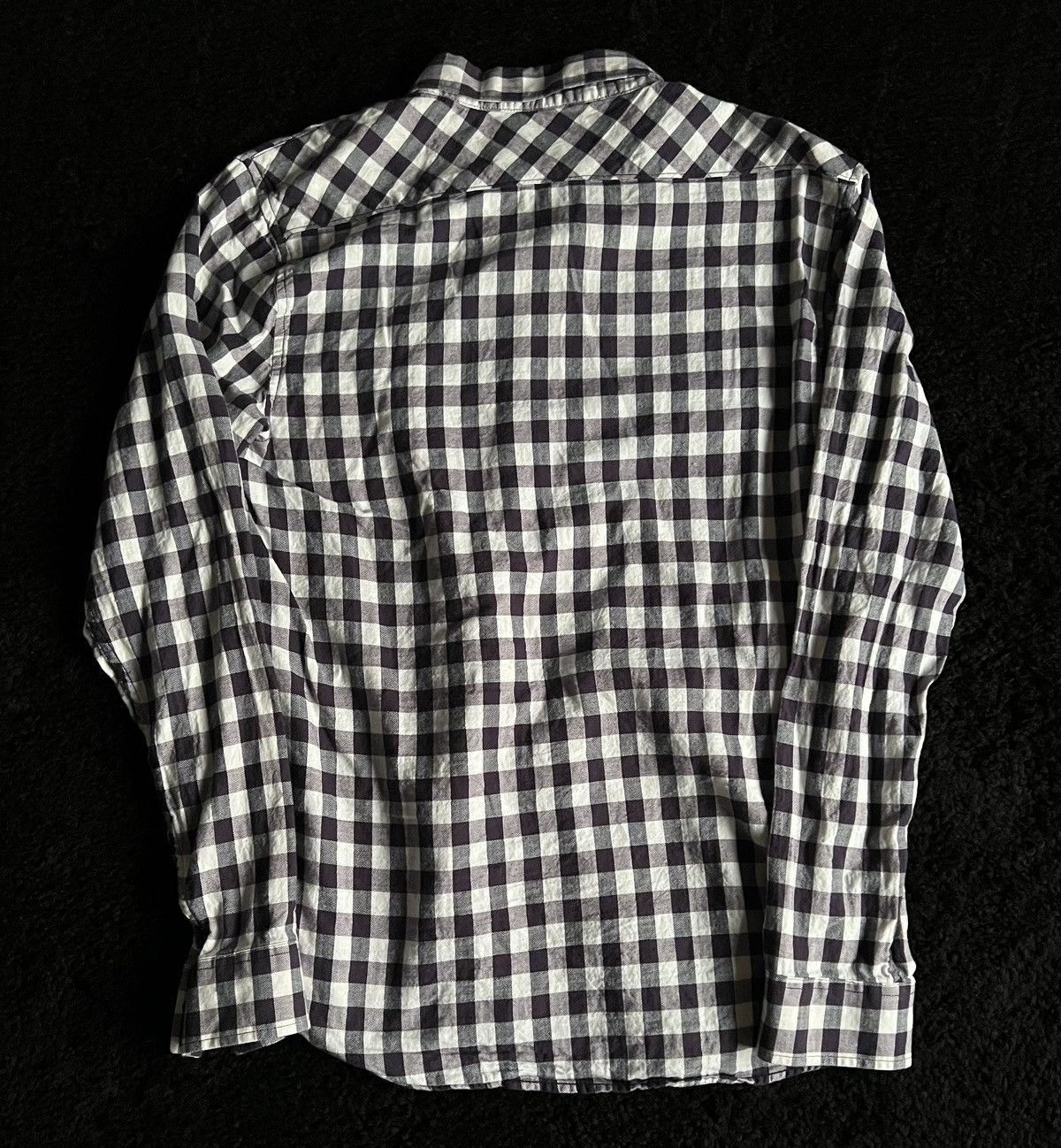 Other Purple Plaid Long Sleeve Button Down Shirt Men’s Large Size US L / EU 52-54 / 3 - 2 Thumbnail