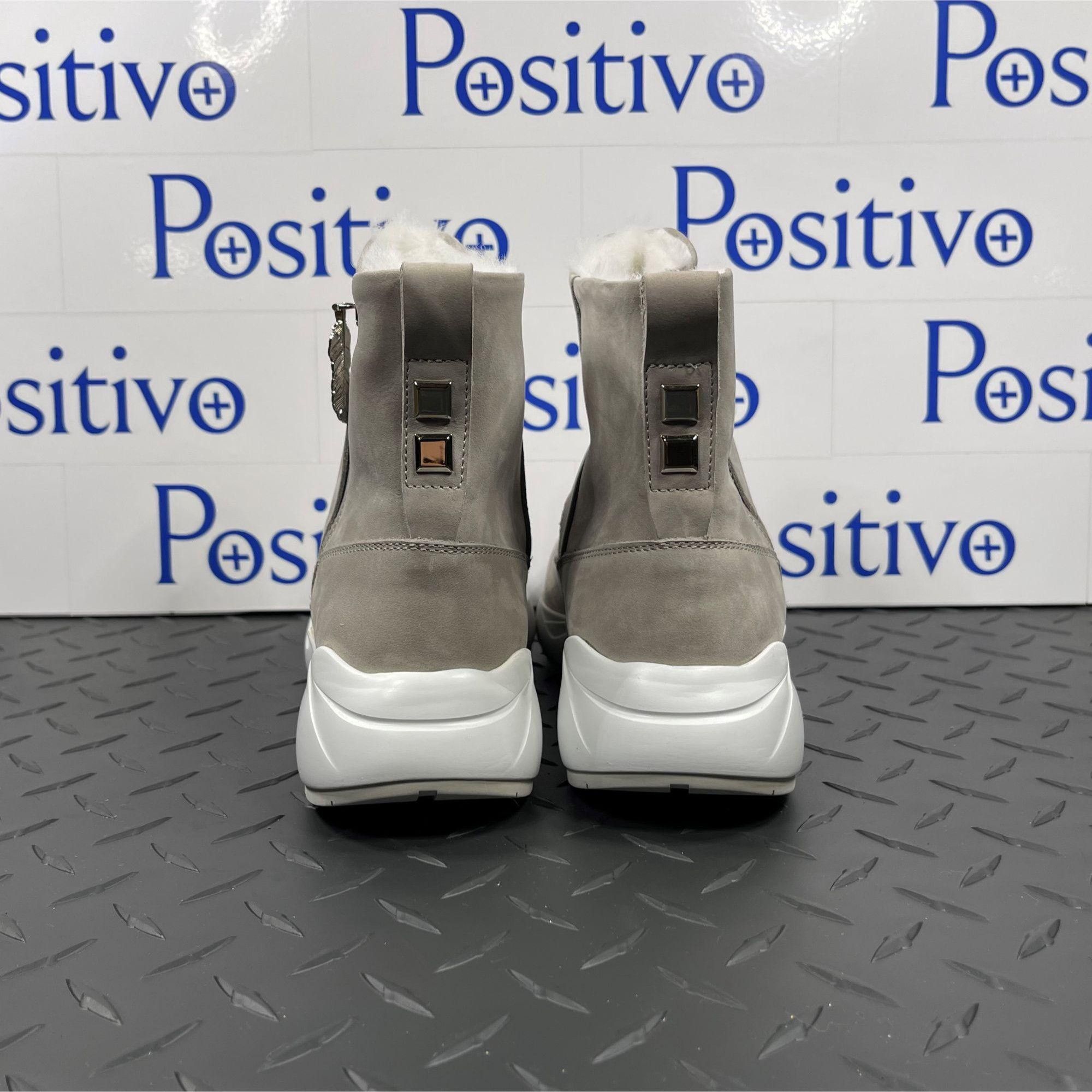 Buscemi Buscemi Run Boot Fur Grey Suede Boots US 6 EU 36 Size US 6 / IT 36 - 6 Thumbnail