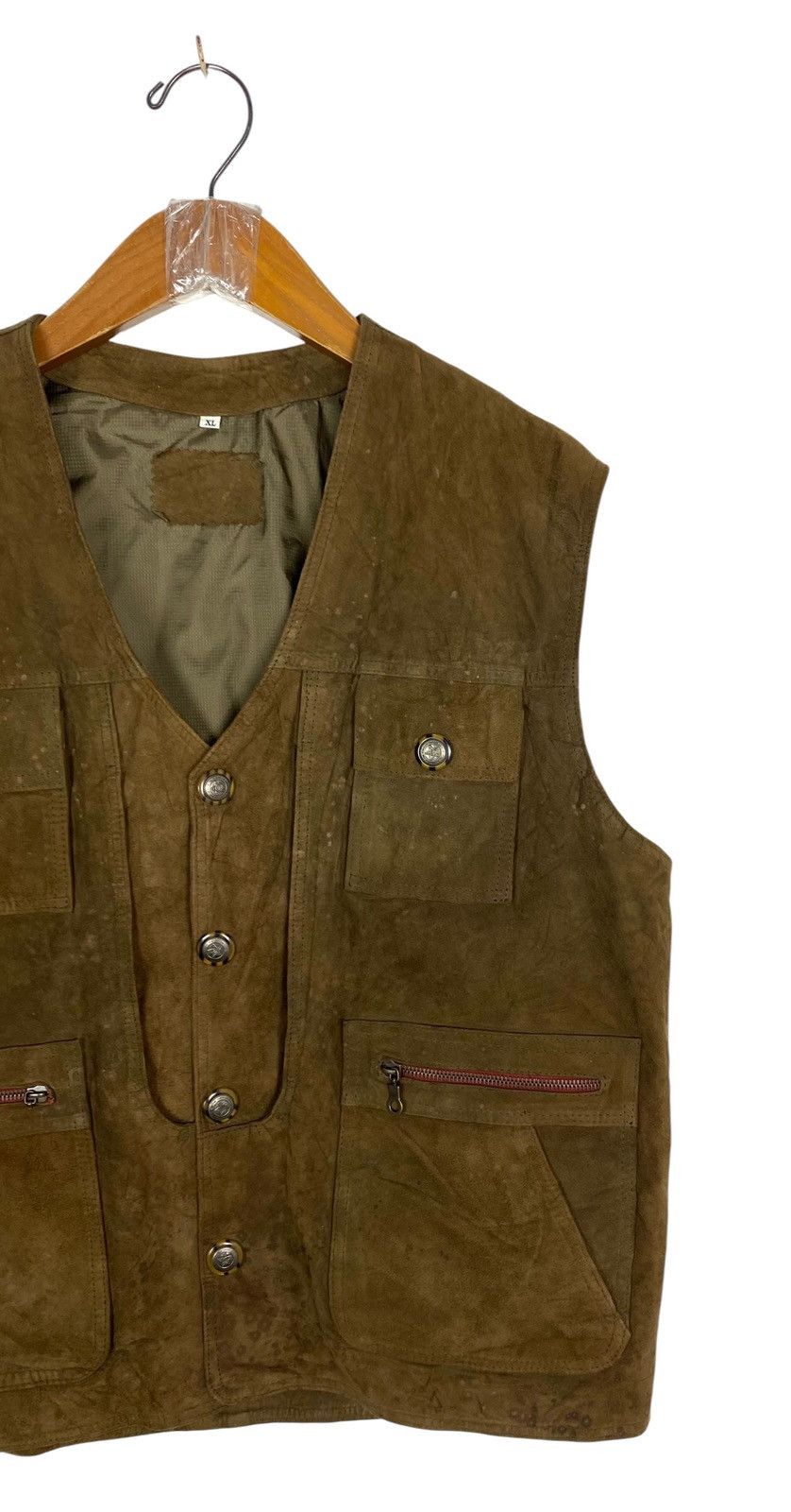 Vintage Rare‼️ The Great Seal of the State of Oklahoma Suede Vest Size US S / EU 44-46 / 1 - 3 Thumbnail