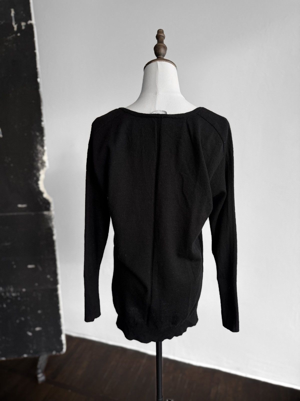 BIMBA Y LOLA Bimba Y Lola Womens V-Neck High Low Hem Pullover Sweater Size S / US 4 / IT 40 - 2 Thumbnail