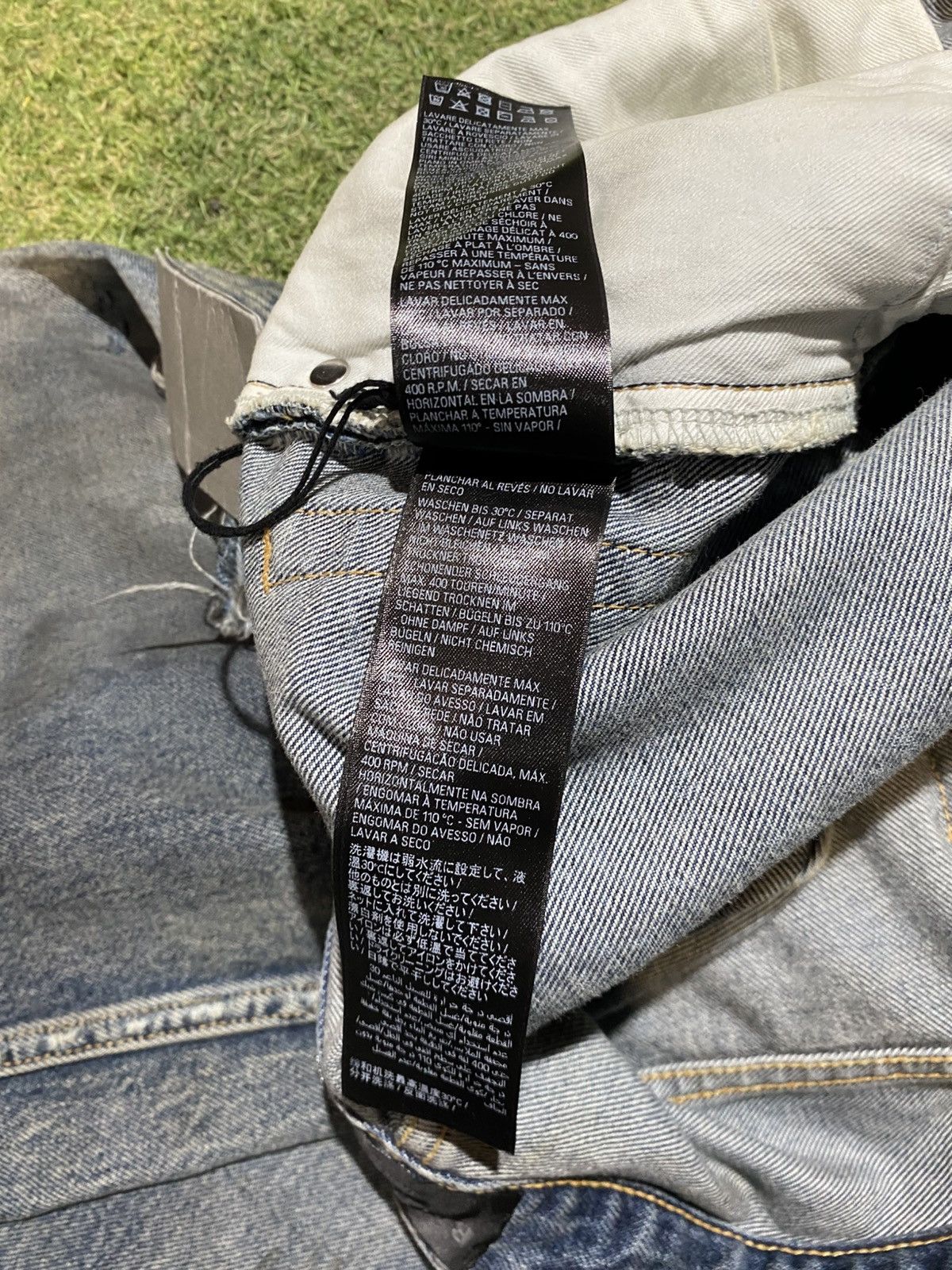 Balenciaga Balenciaga Oil Distress Denim Size US 32 / EU 48 - 6 Thumbnail