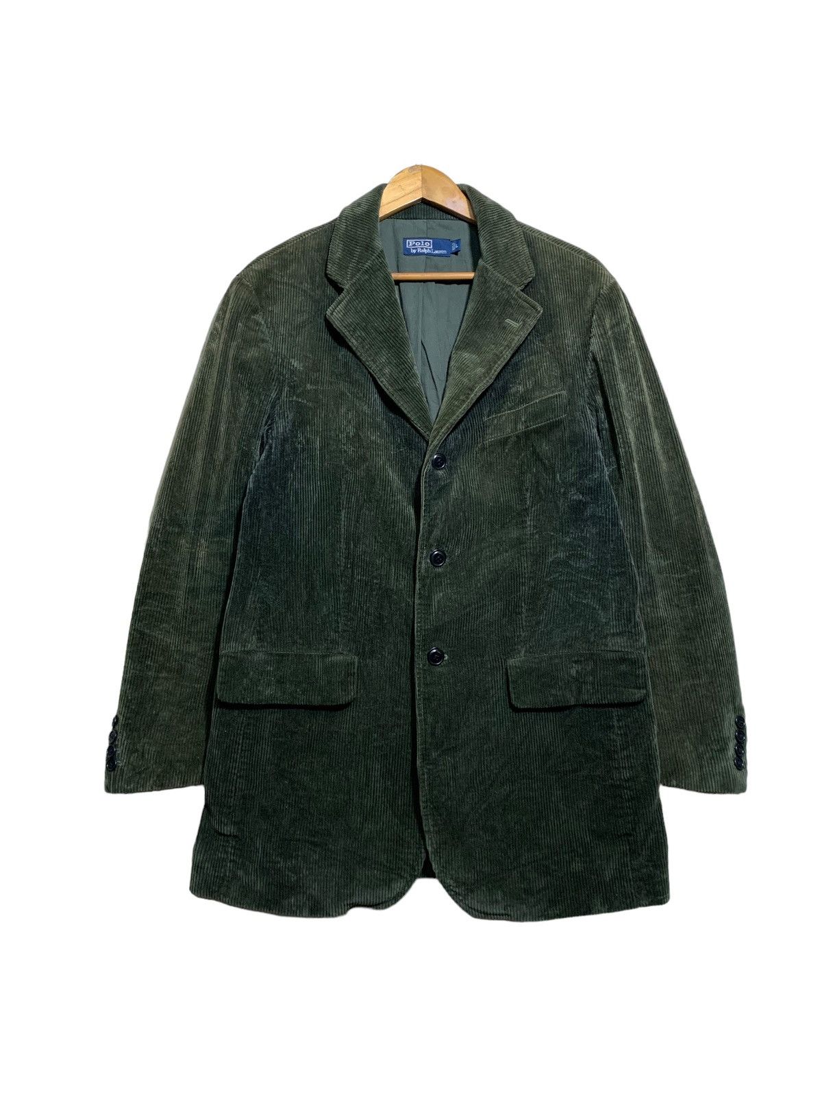Polo Ralph Lauren 🔥POLO RL CORDUROY JACKET EMERALD GREEN Size US L / EU 52-54 / 3 - 2 Thumbnail