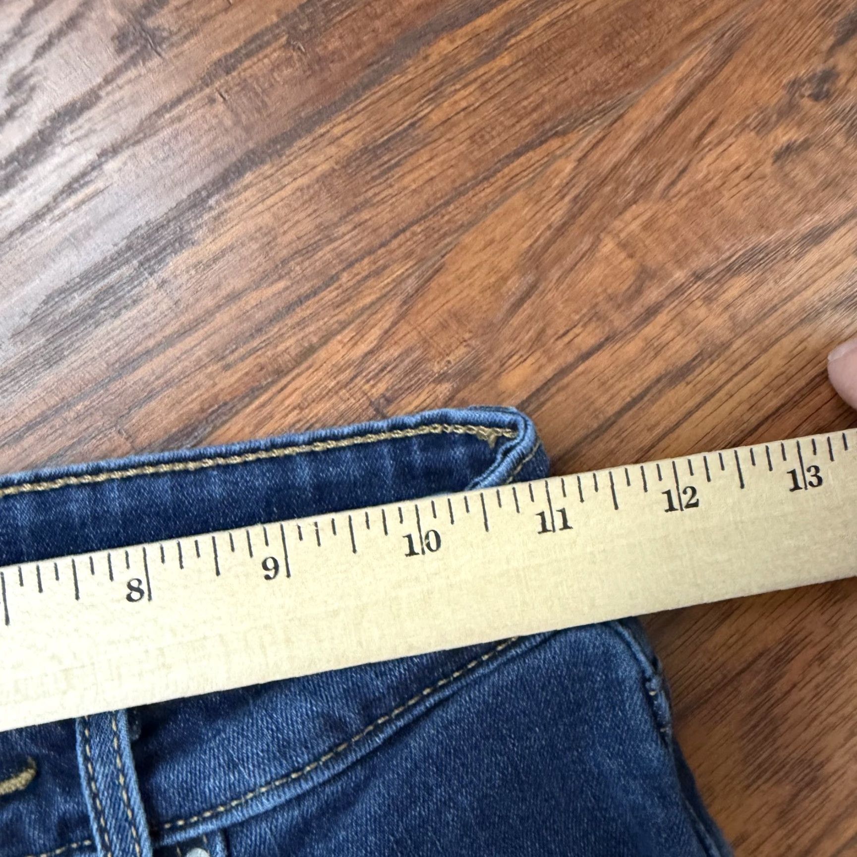 Levi's Levis Jeans Womens 25 Flare High Rise Dark Wash Stretch Denim Casual 22x30 Size 42" / US 20 - 5 Thumbnail