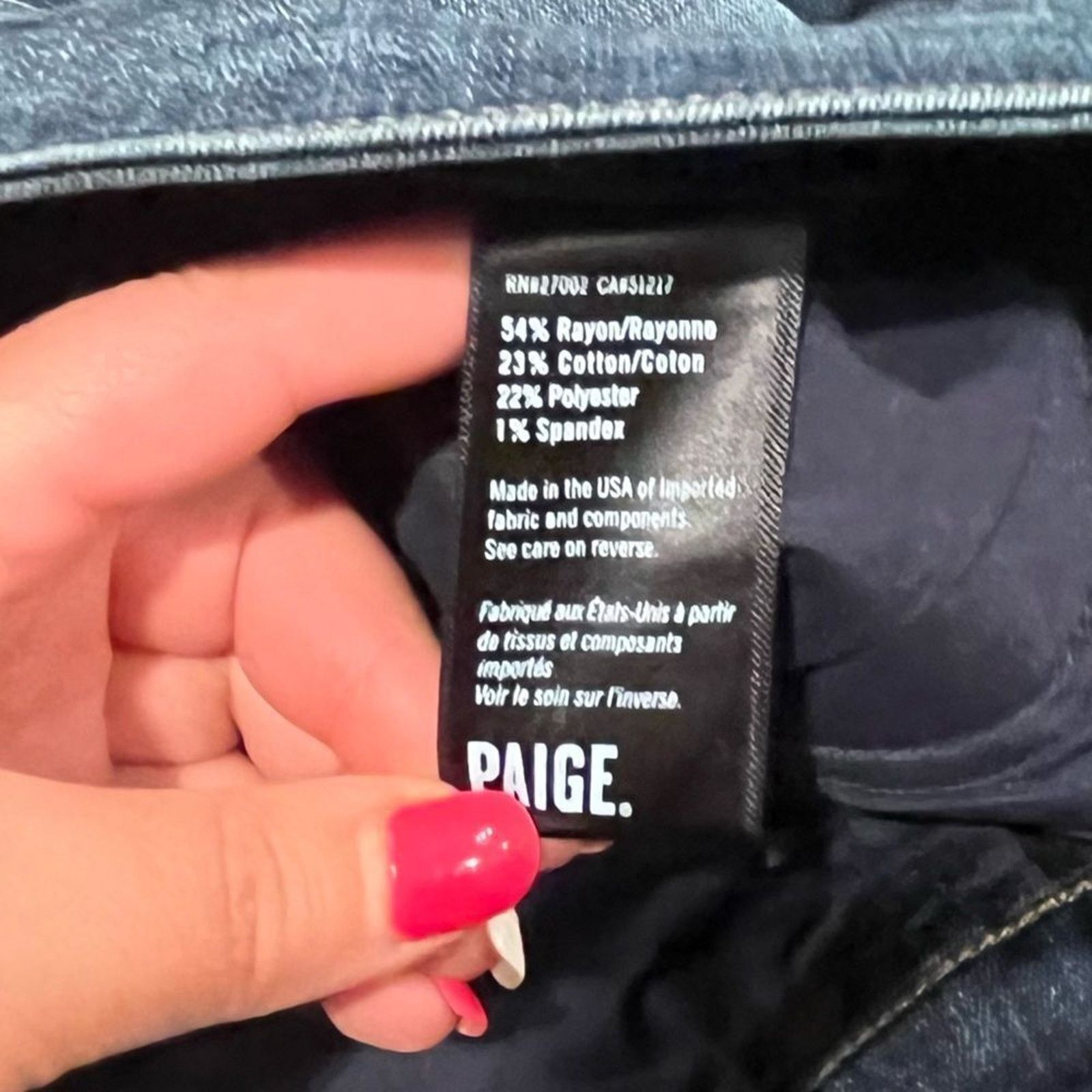 Paige NWOT Paige Jeans Mens Federal Slim Straight Jeans Size 38 Size US 38 / EU 54 - 6 Thumbnail