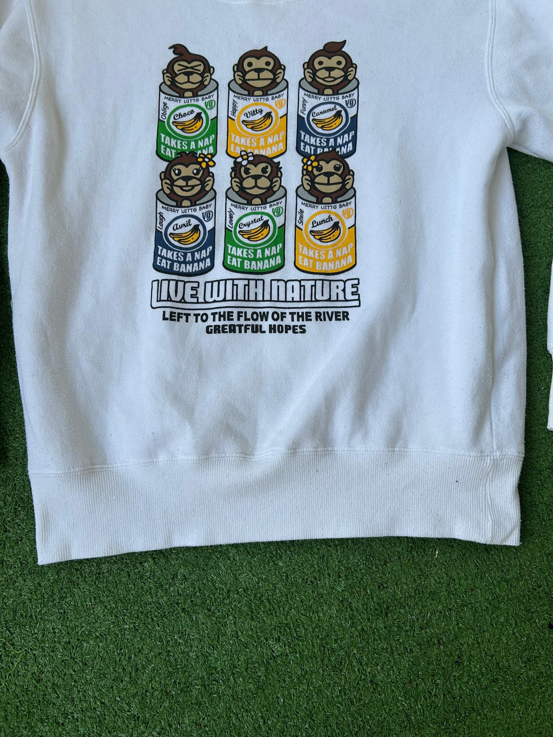 Designer × Japanese Brand Live With Nature Uttig Baby Vintage Hoodies Size US M / EU 48-50 / 2 - 8 Thumbnail