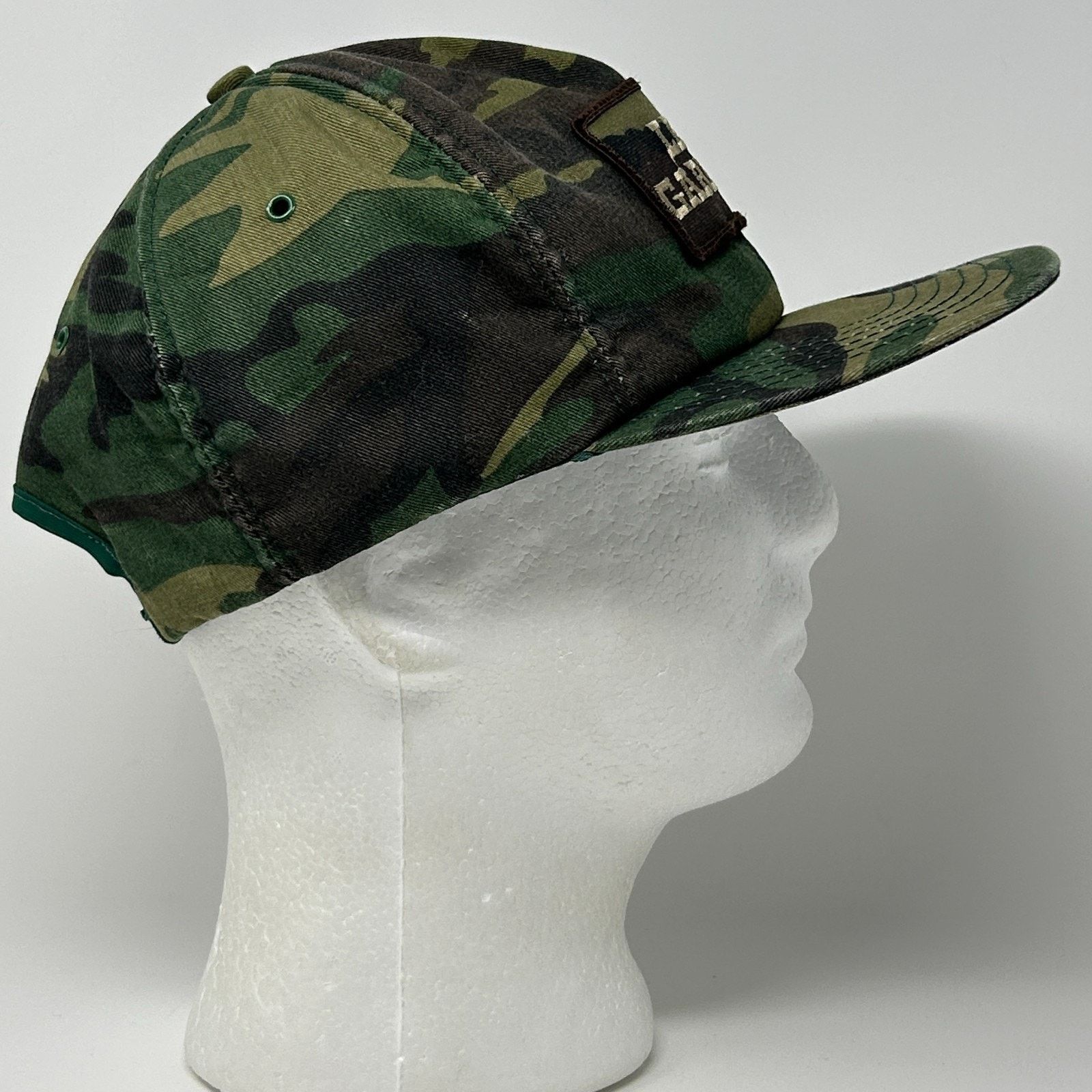 Vintage Vintage Levi Garrett Chewing Tobacco Hat Baseball Cap Camo Size ONE SIZE - 7 Thumbnail