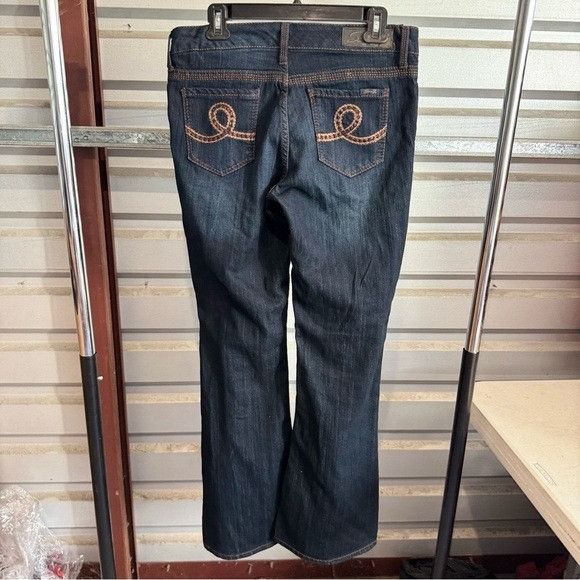 Seven 7 Seven7 For All Man Kind Women’s Indigo Bootcut Jeans Sz 10 Size 28" / US 6 / IT 42 - 2 Thumbnail