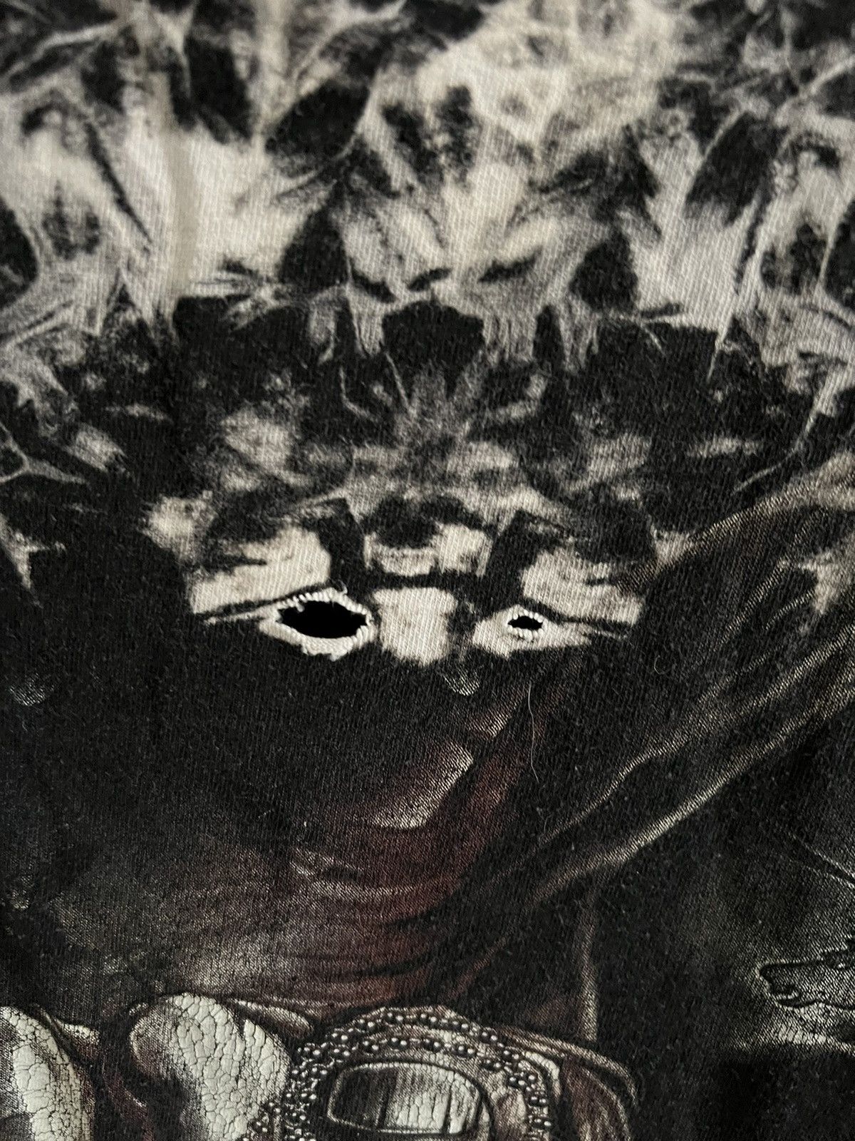 Affliction × Designer Full print t-shirt tee Tis , dark side, ghost M Size US M / EU 48-50 / 2 - 9 Thumbnail