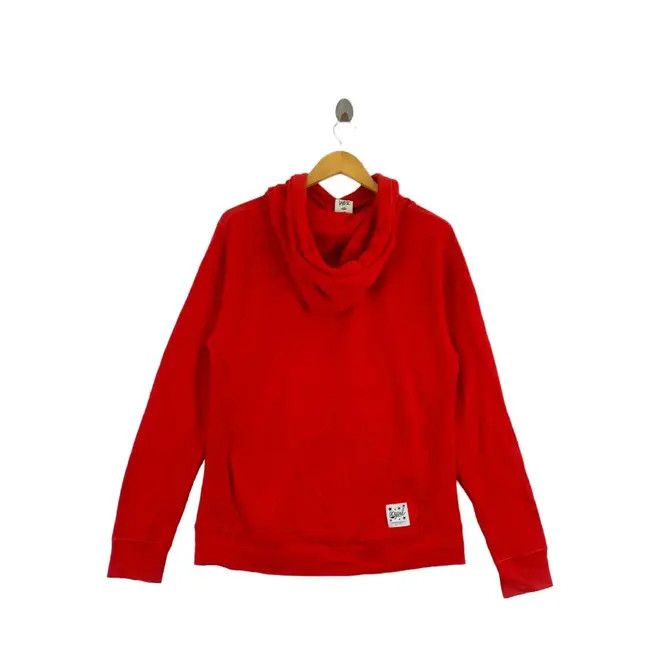 Vintage Vintage X-GIRL Skateboard Brand Print Red Hoodie Size US L / EU 52-54 / 3 - 5 Thumbnail