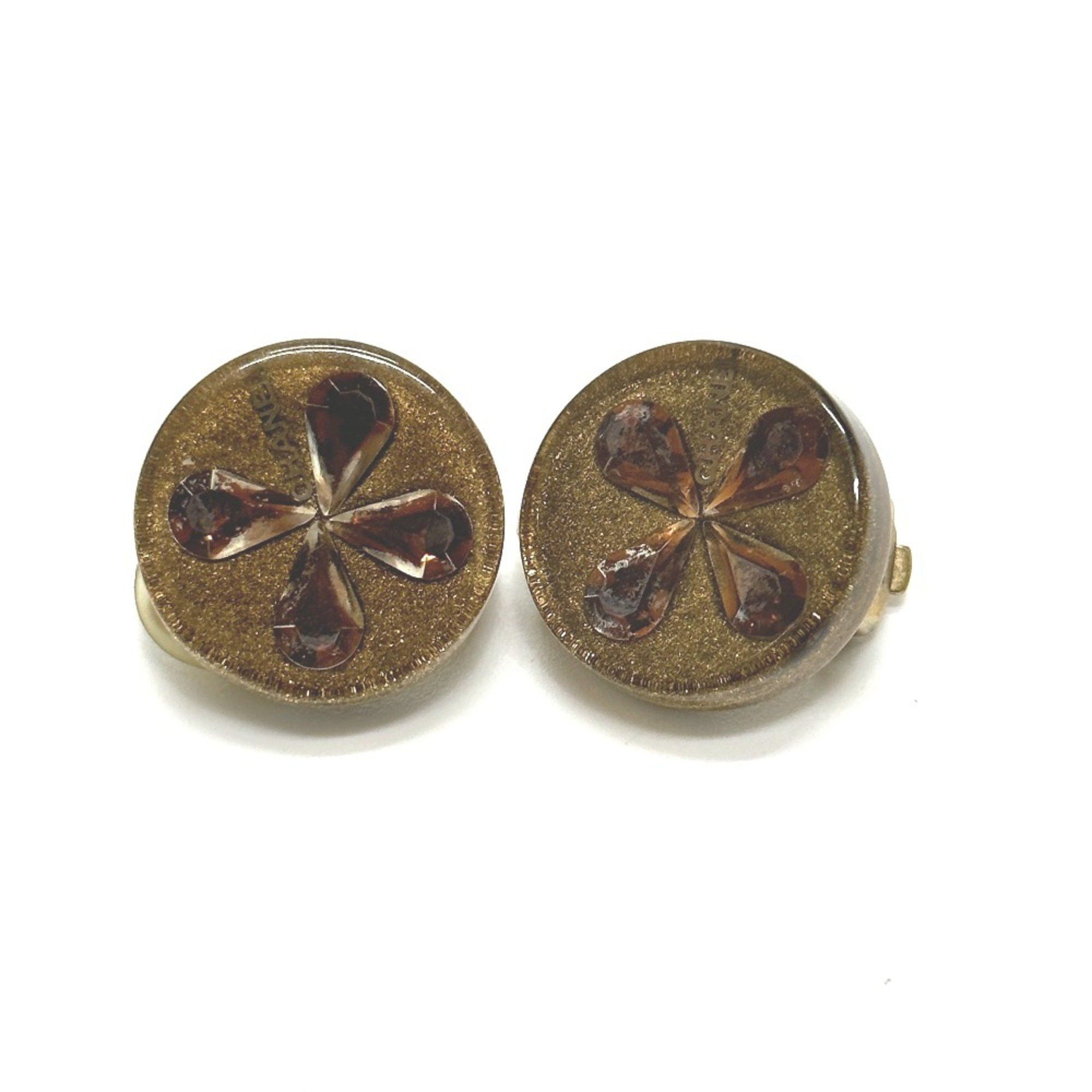 Chanel Chanel 01C Earrings Gold Size ONE SIZE - 1 Thumbnail