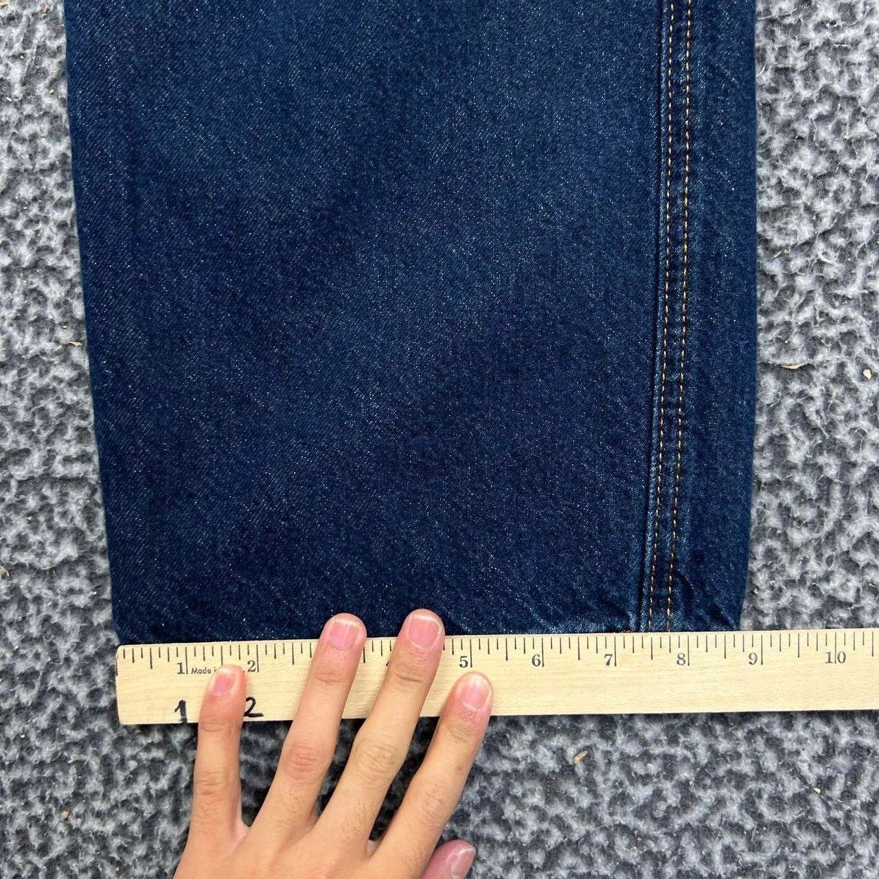 Zara Zara Jeans Women 6 Blue Straight Denim Pants Cotton 30x27 Size 30" / US 8 / IT 44 - 7 Thumbnail
