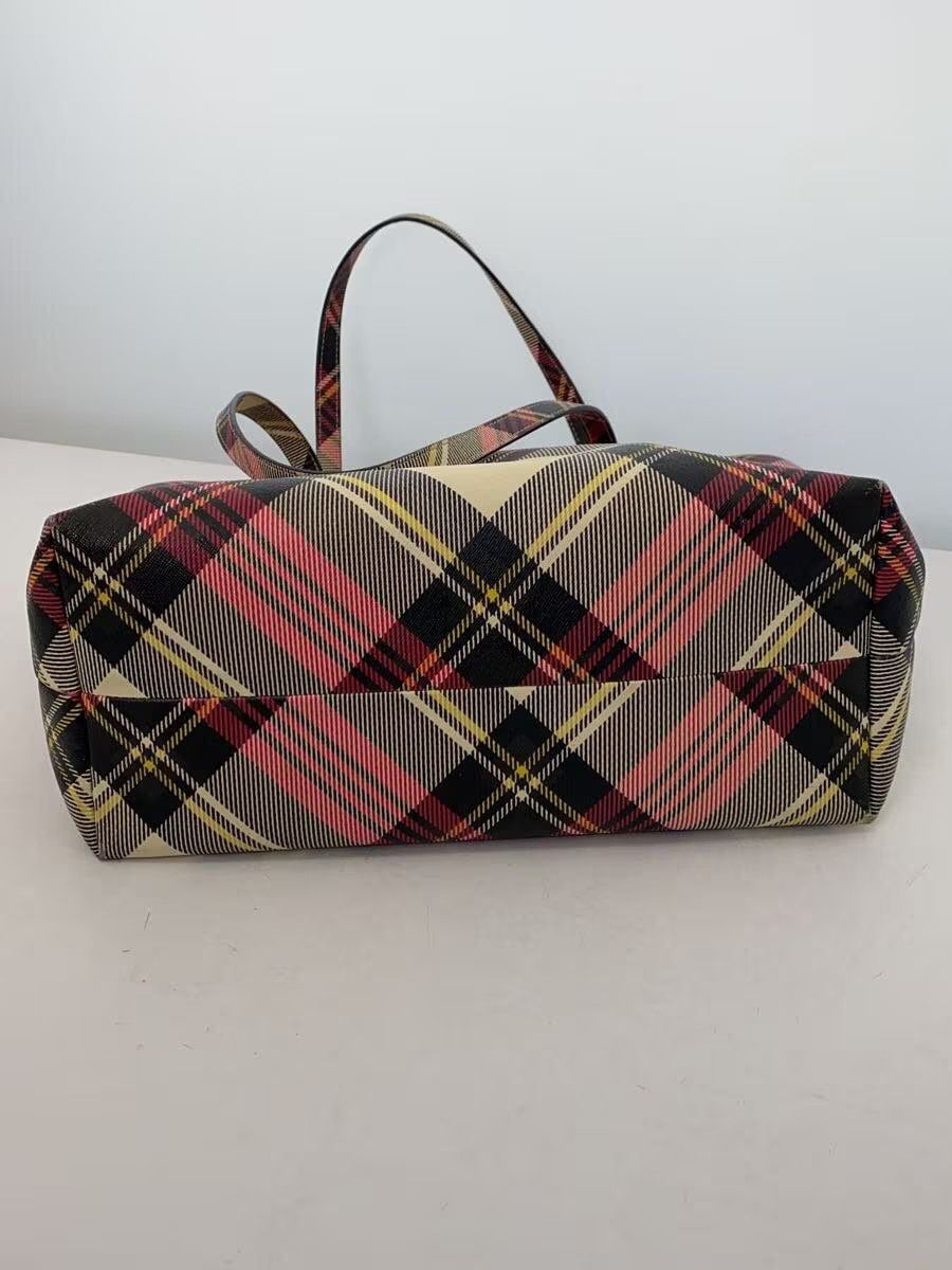 Vivienne Westwood Plaid Orb Tote Bag Size ONE SIZE - 4 Thumbnail