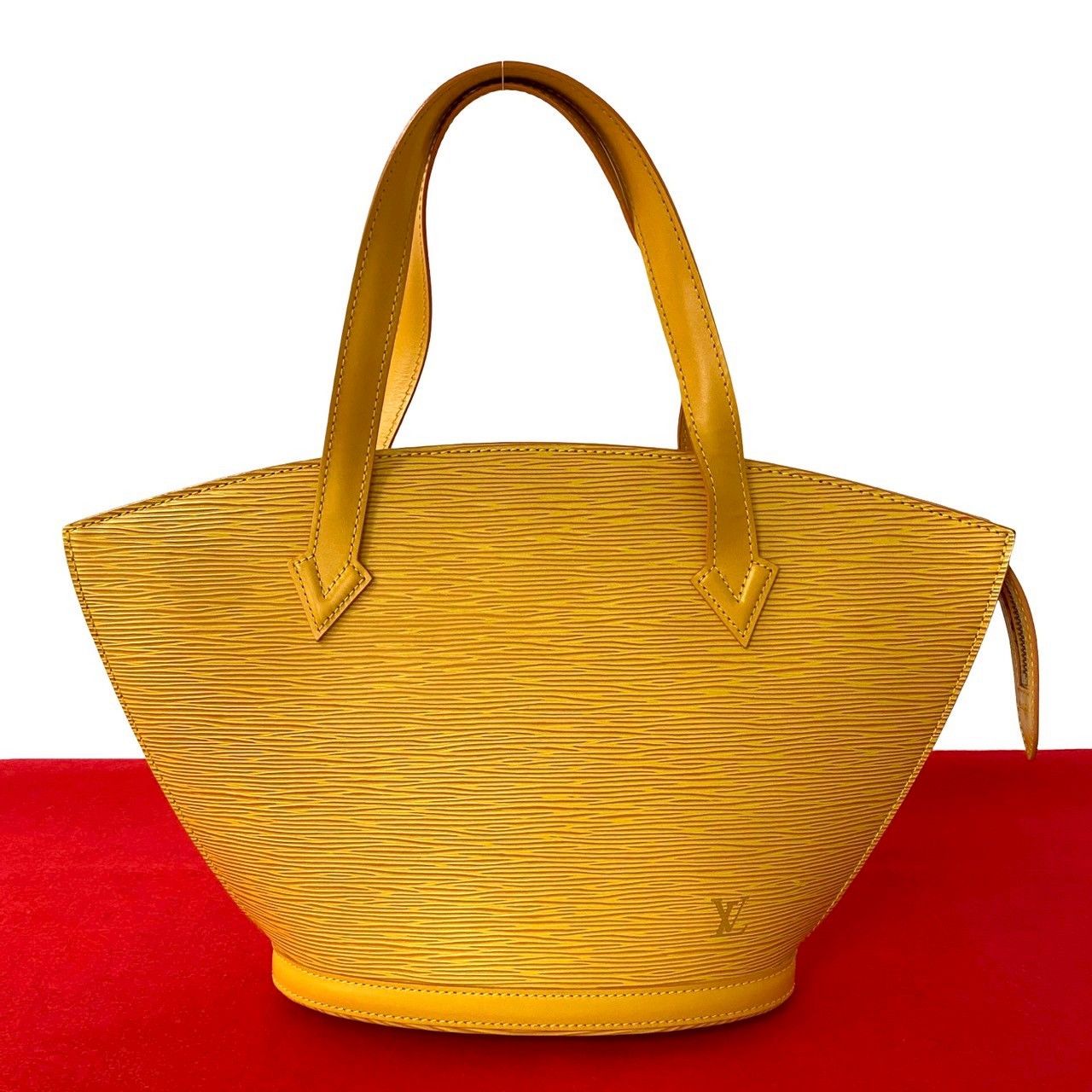 Louis Vuitton Louis Vuitton Handbag Yellow Leather Size ONE SIZE - 1 Thumbnail