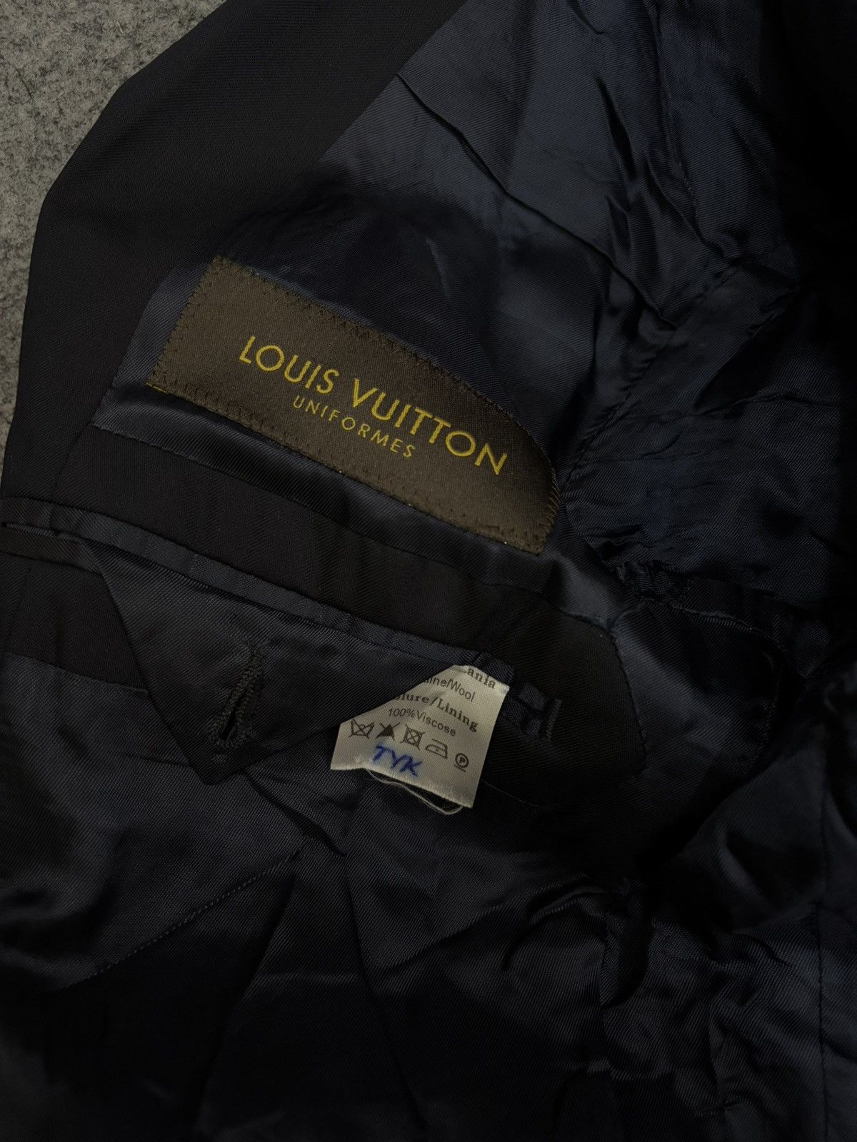 Louis Vuitton Louis Vuitton Blazer Size 44S - 5 Thumbnail