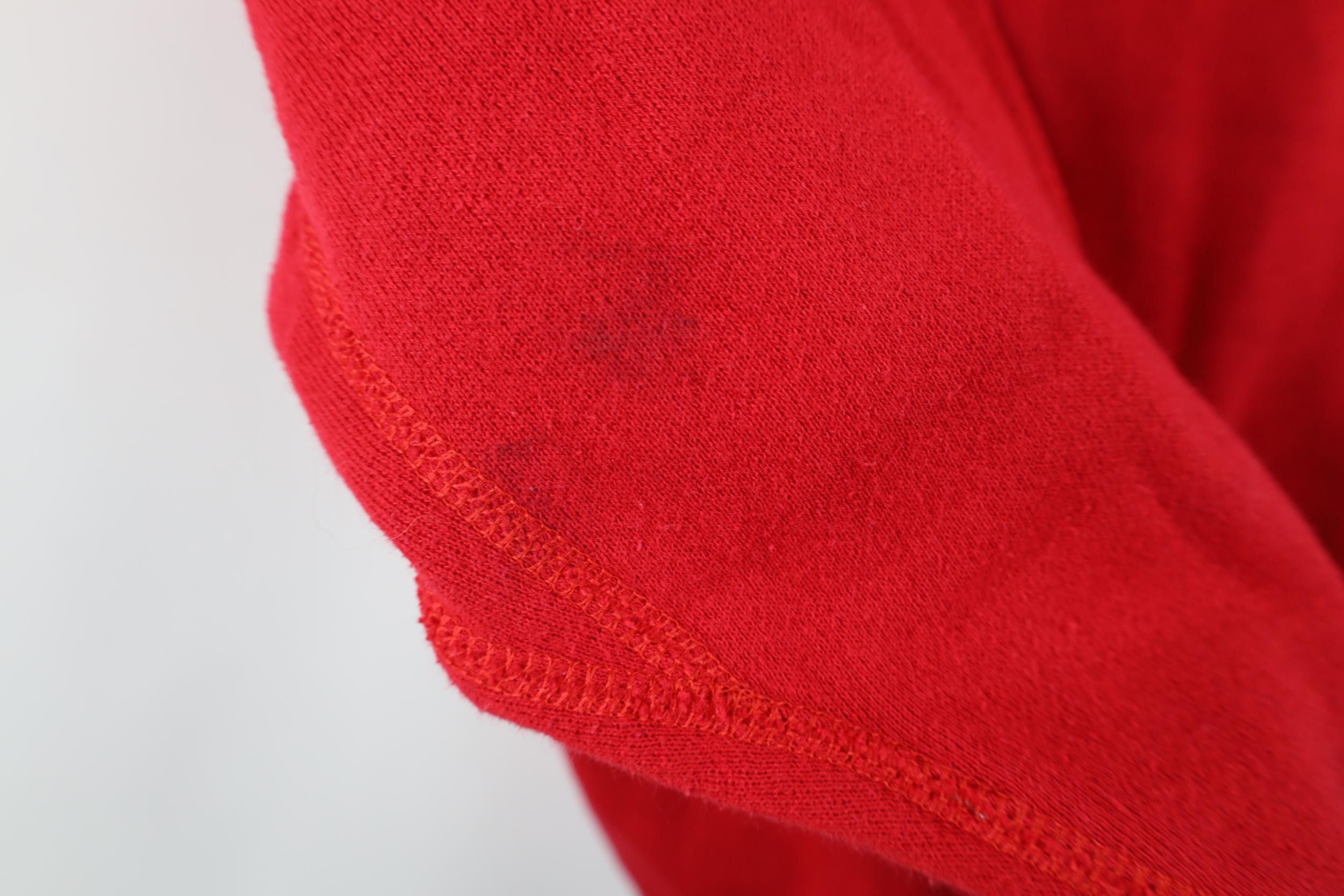 Vintage Vintage 70s 80s Heavyweight Crewneck Sweatshirt Red USA Size US L / EU 52-54 / 3 - 6 Thumbnail