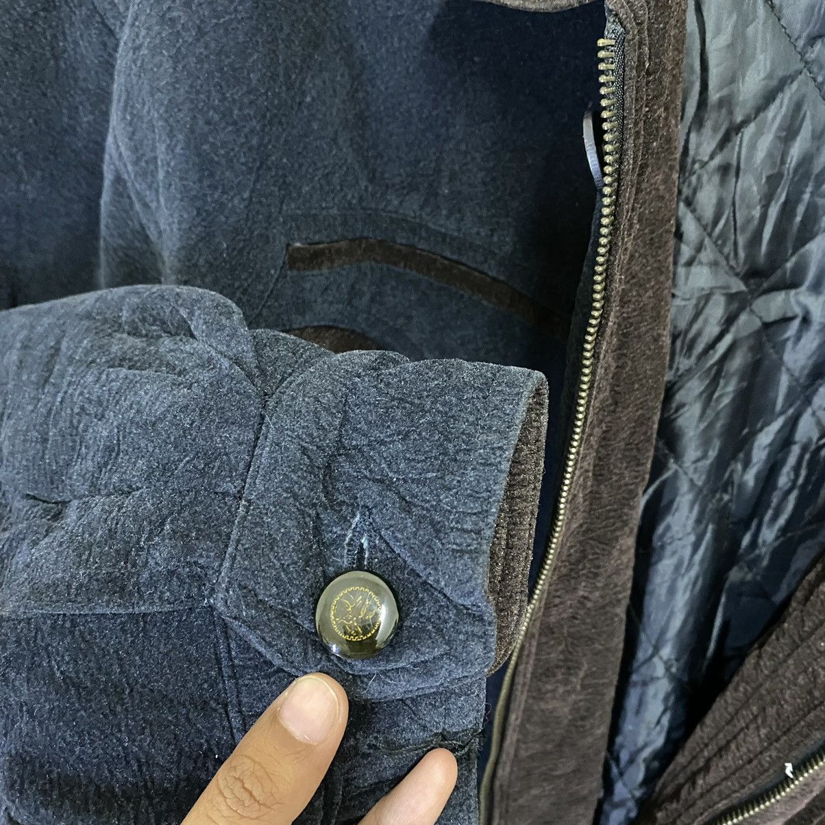 Issey Miyake × Japanese Brand JAPANASE OURO VERDE COLLECTION RAYON BOMBER JACKET Size US L / EU 52-54 / 3 - 9 Thumbnail