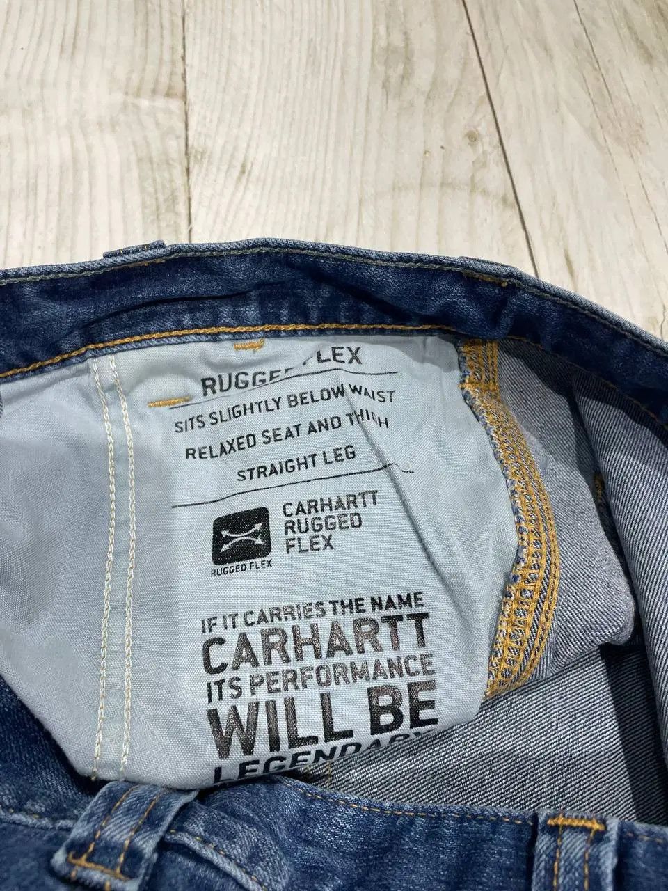 Carhartt Vintage Carhartt Carpenter Blue Denim Jeans Work Pants Size US 32 / EU 48 - 20 Thumbnail