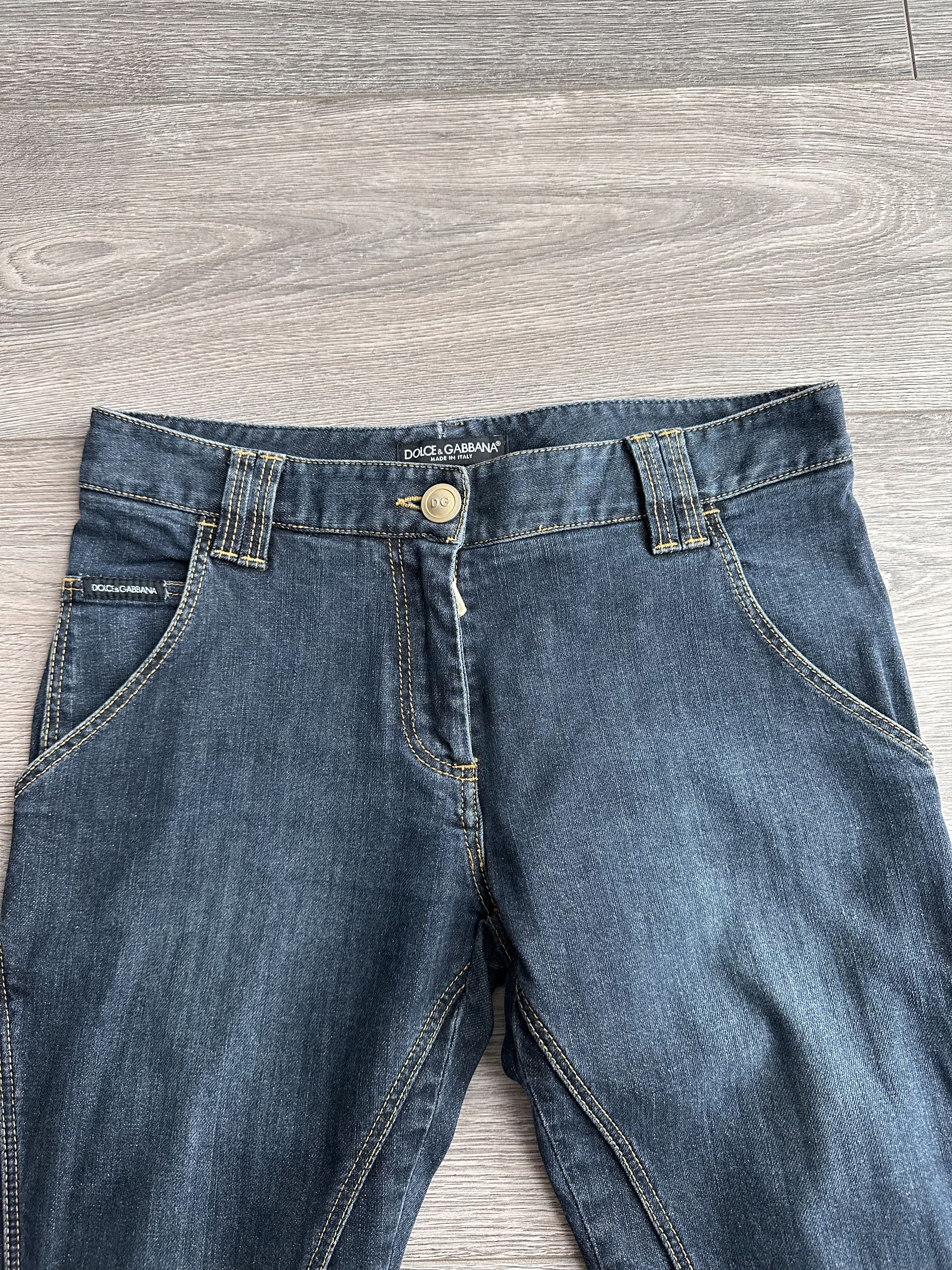 Dolce & Gabbana Dolce & Gabbana Vintage Jeans Size 26" / US 2 / IT 38 - 4 Thumbnail