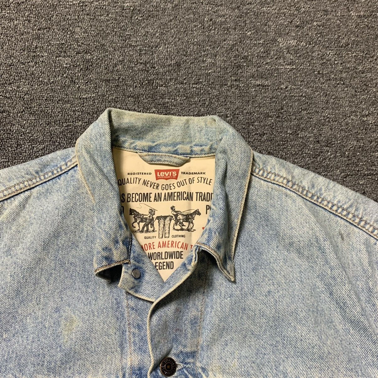 Levi's 1970s Levi’s 70505 Type 3 Denim Trucker Jacket Size US XL / EU 56 / 4 - 6 Thumbnail
