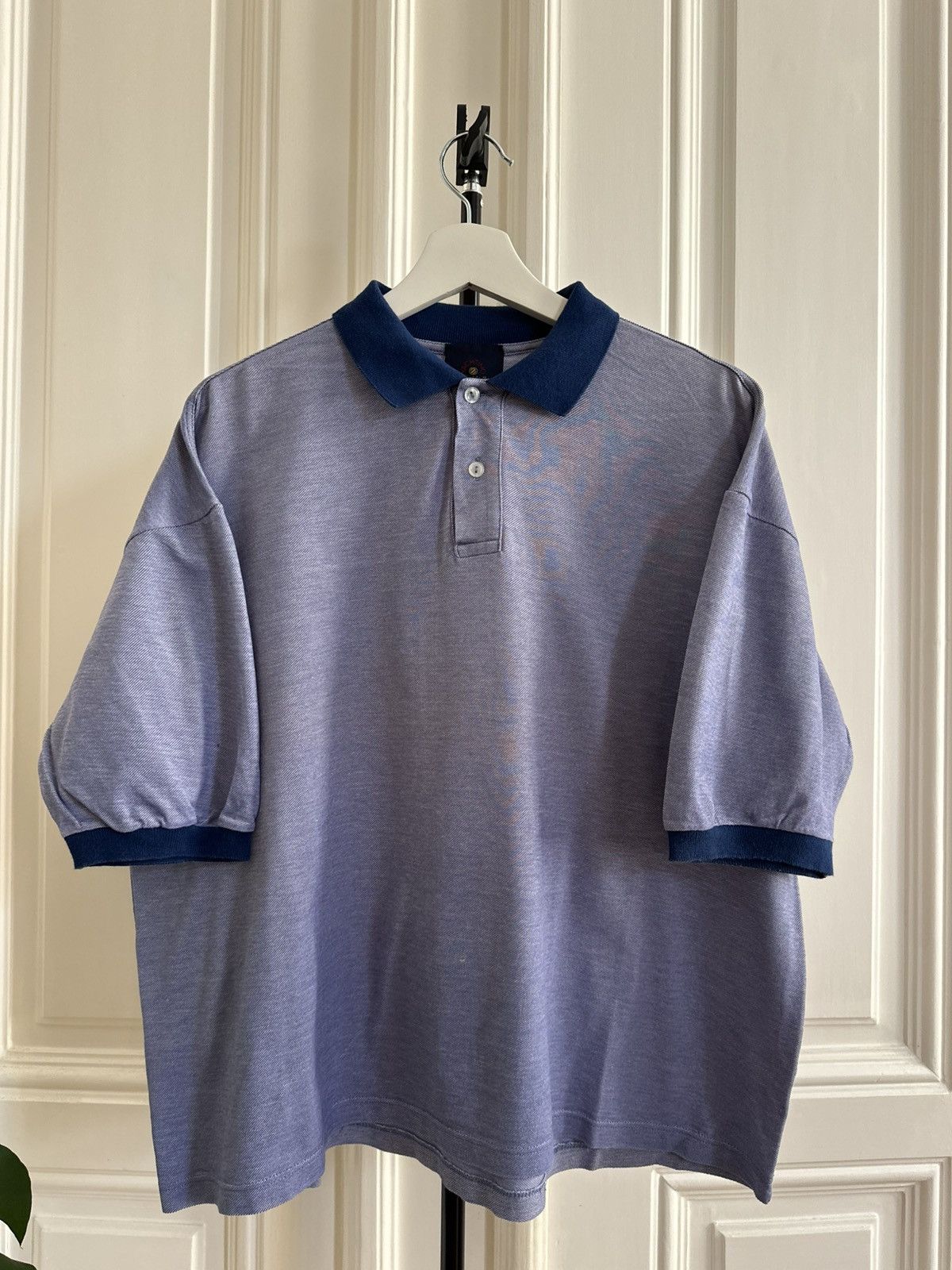 Ermenegildo Zegna Ermenegildo Zegna Yacting Vintage Luxuru Cropped 90s Polos Size US L / EU 52-54 / 3 - 9 Thumbnail