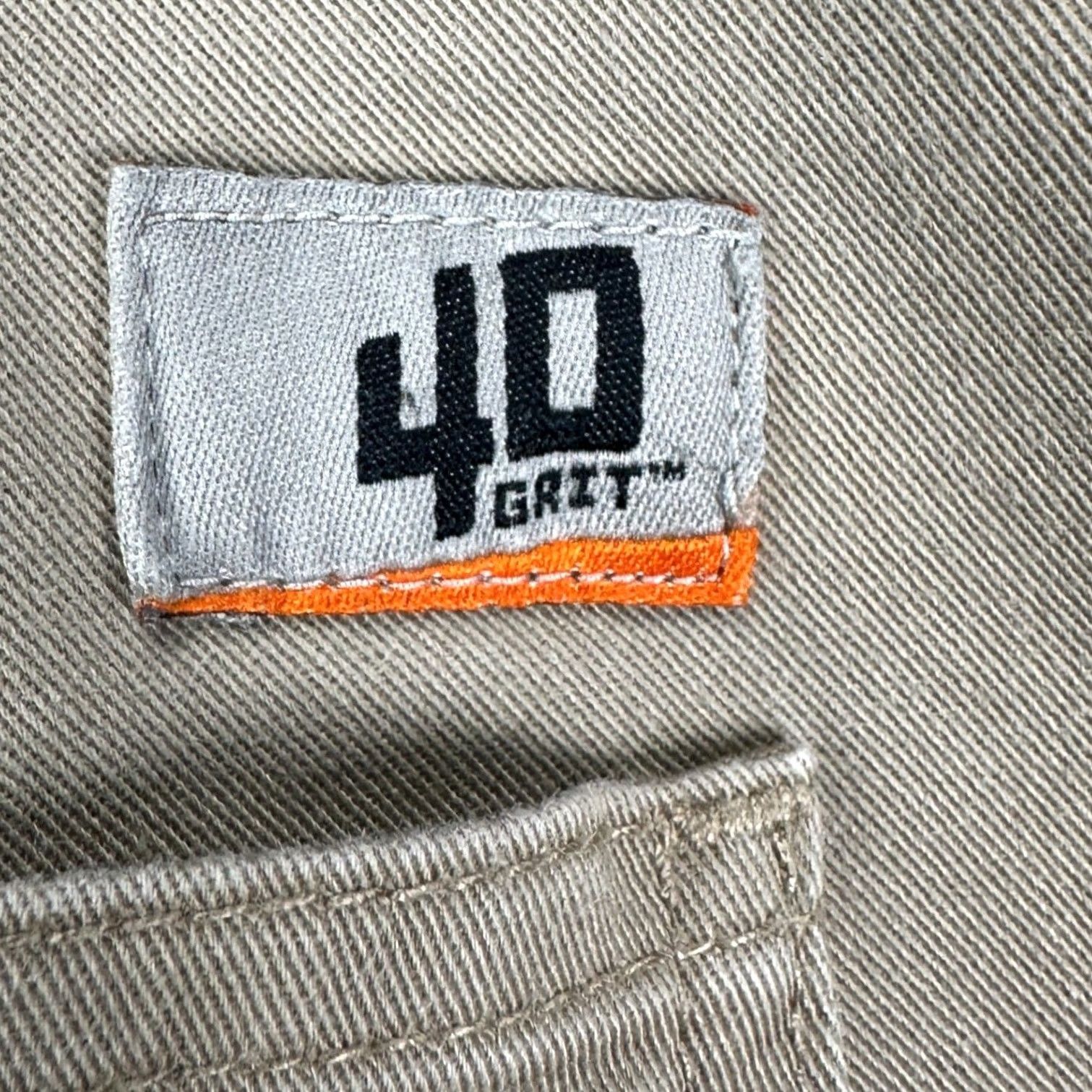 Duluth Trading Company Duluth Trading 40 Grit Cargo Pants Mens 40X30 Standard Fit Stretch Authentic Tan Workwear Casual Outdoor Pockets Size US 40 / EU 56 - 4 Thumbnail