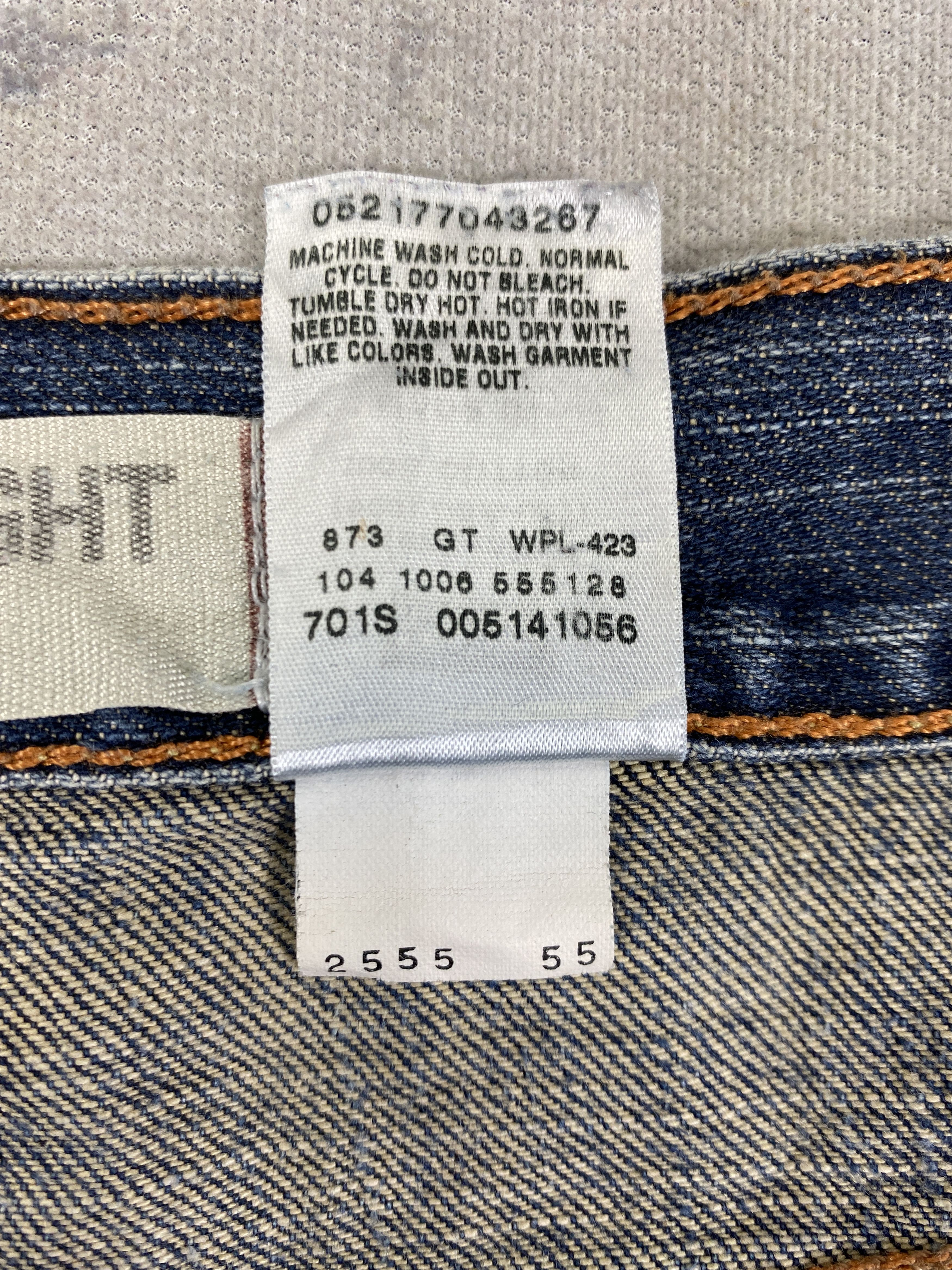 Levi's Faded Blue Vintage Levi's 514 Jeans 33x30.5 Denim -JN1458 Size US 33 - 10 Thumbnail