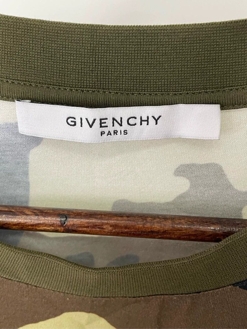 Givenchy Givenchy Camo Chest Medal Short Sleeve Size US XXL / EU 58 / 5 - 3 Thumbnail