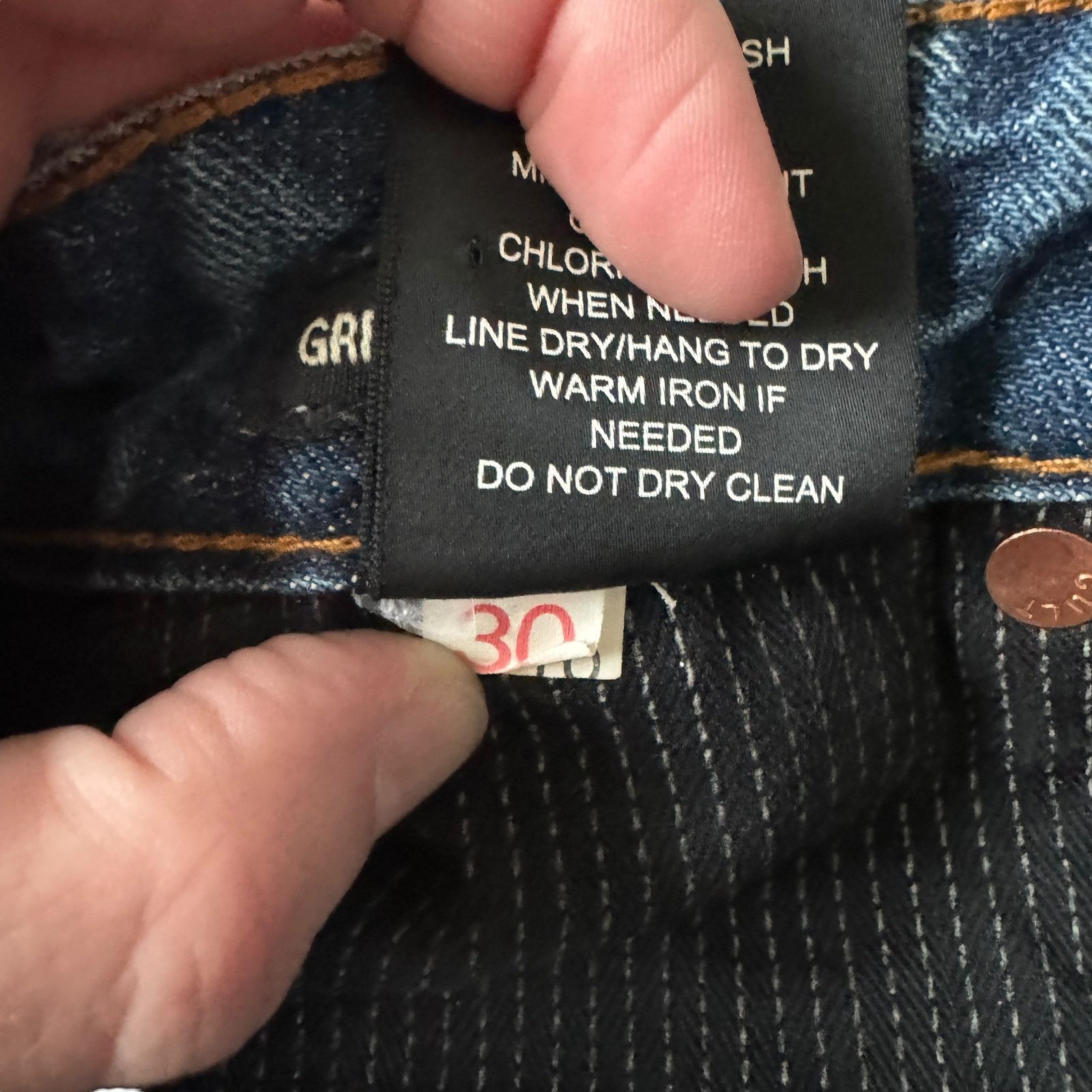 Cult Of Individuality Cult of Individuality Greaser Jeans Ripped Japanese Denim Size US 30 / EU 46 - 5 Thumbnail