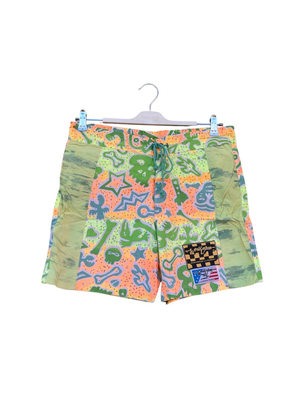 Vintage World Class Florida multicoloured swimshort Size US 32 / EU 48 - 1 Thumbnail
