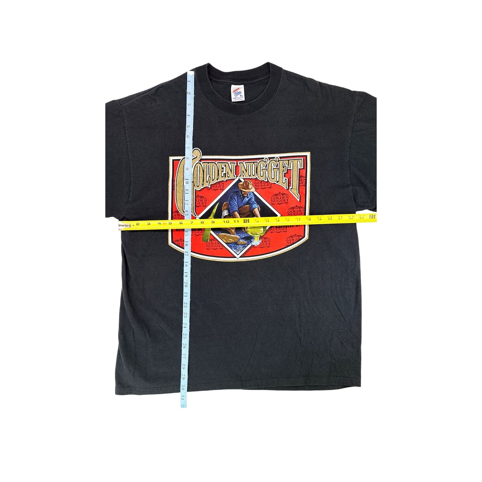Jerzees Vintage Golden Nugget Las Vegas T Shirt Men XL Hotel Casino Size US XL / EU 56 / 4 - 7 Thumbnail